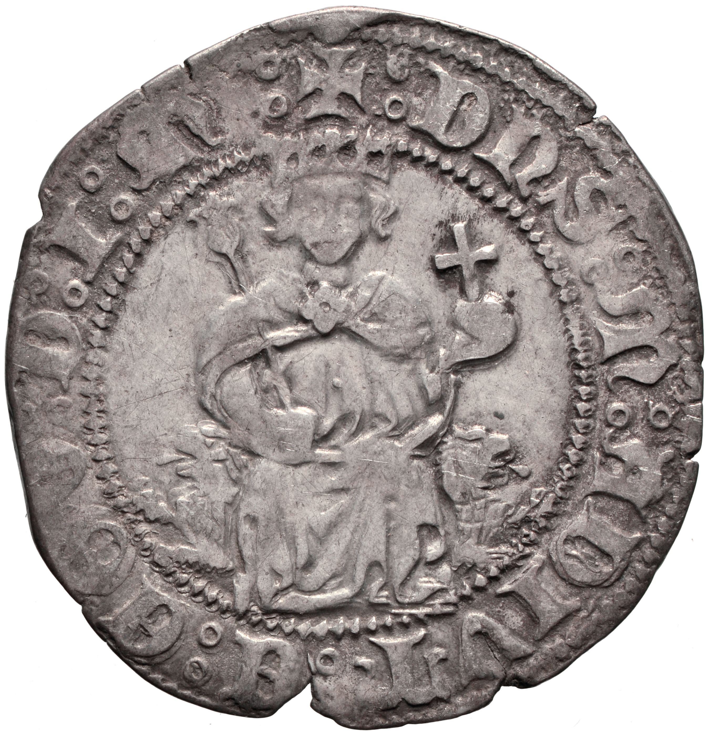 moneta - Carlino (metà SECOLI/ XV)