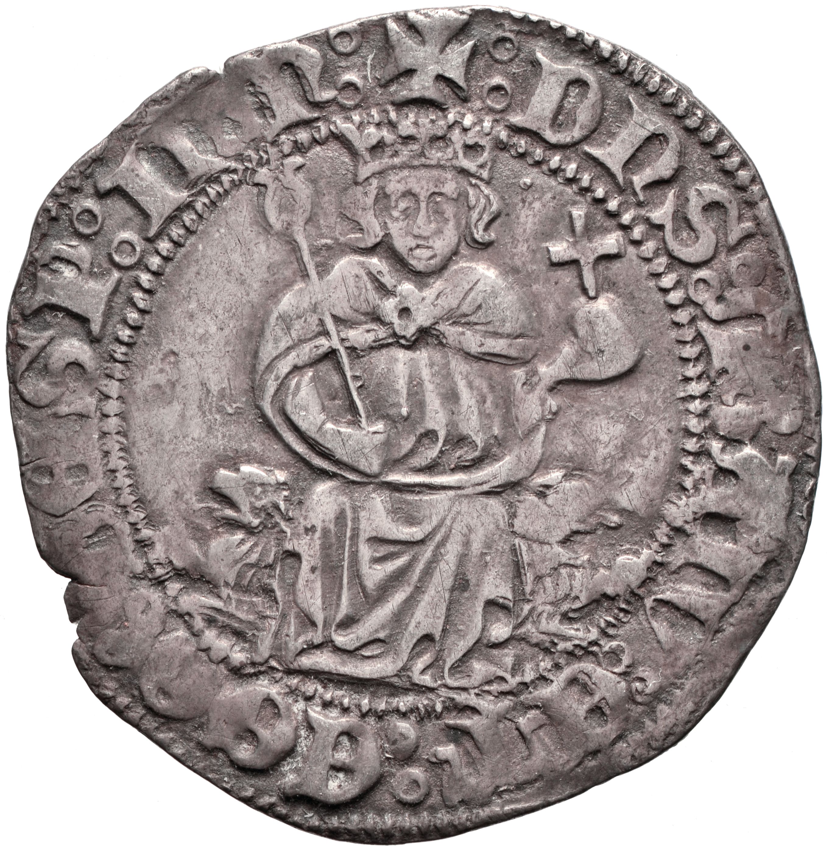 moneta - Carlino (metà SECOLI/ XV)