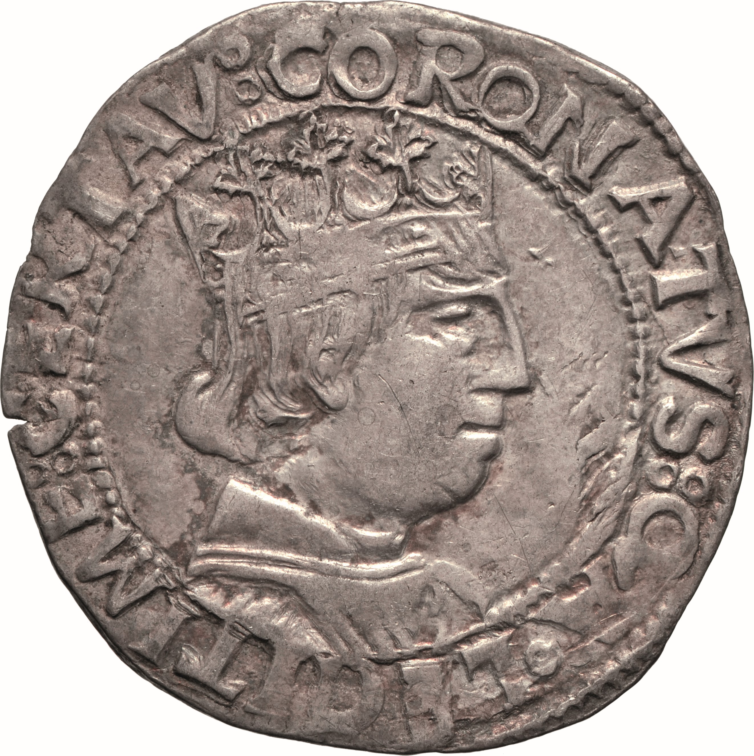 moneta - Carlino nuovo (o Coronato) (SECOLI/ XV)