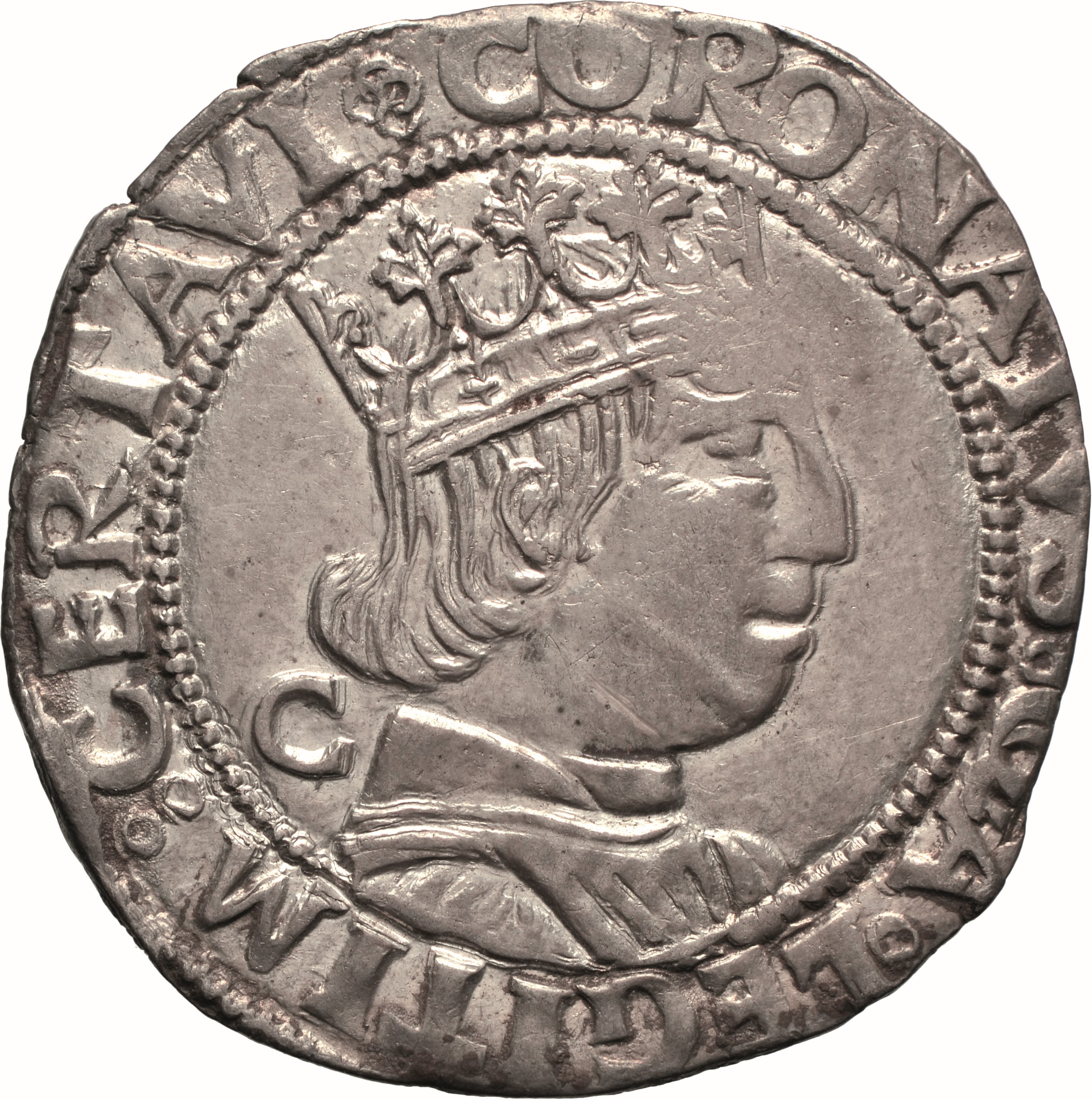 moneta - Carlino nuovo (o Coronato) (SECOLI/ XV)