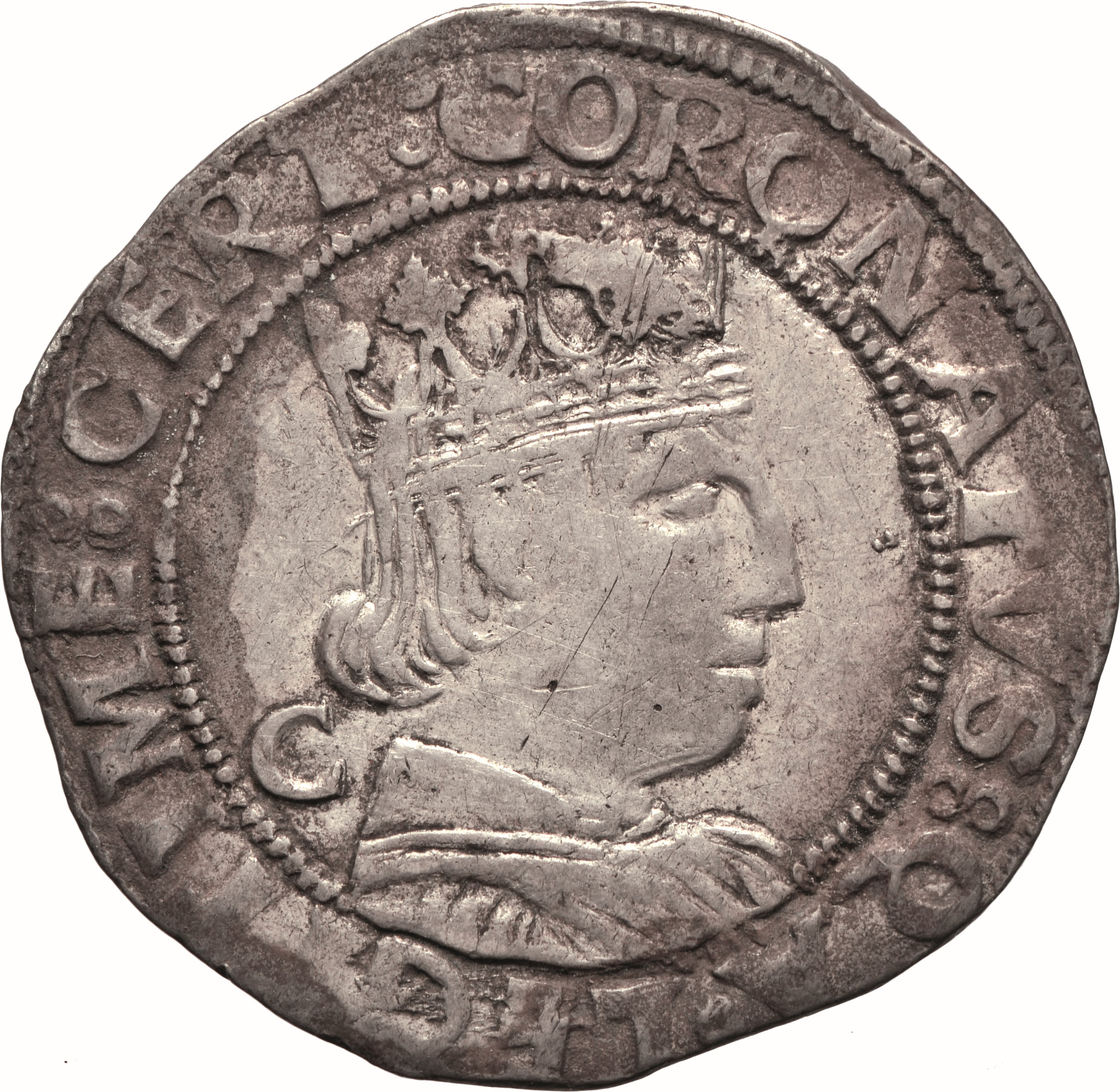 moneta - Carlino nuovo (o Coronato) (SECOLI/ XV)