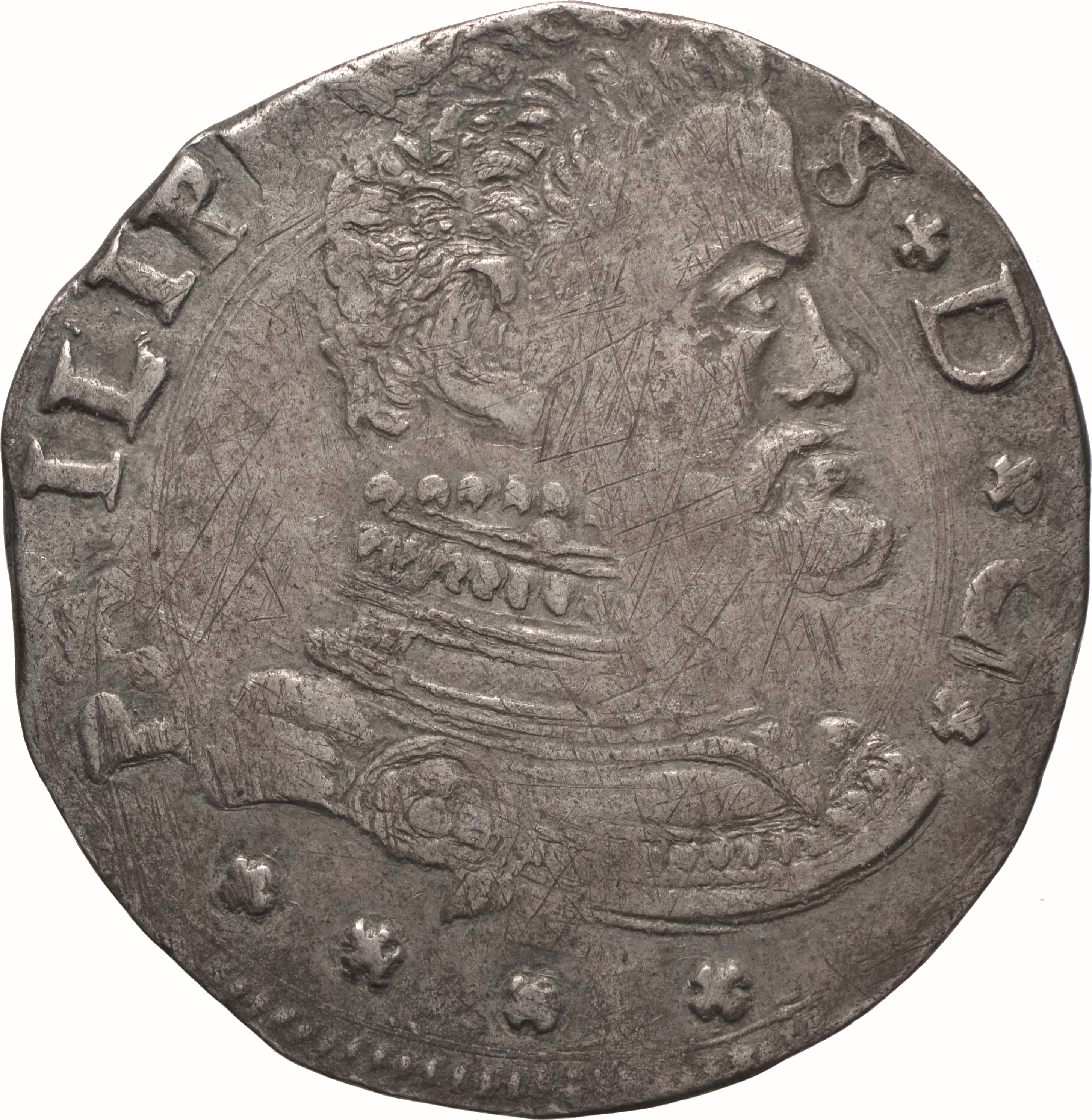moneta - 4 Tarì (SECOLI/ XVI)