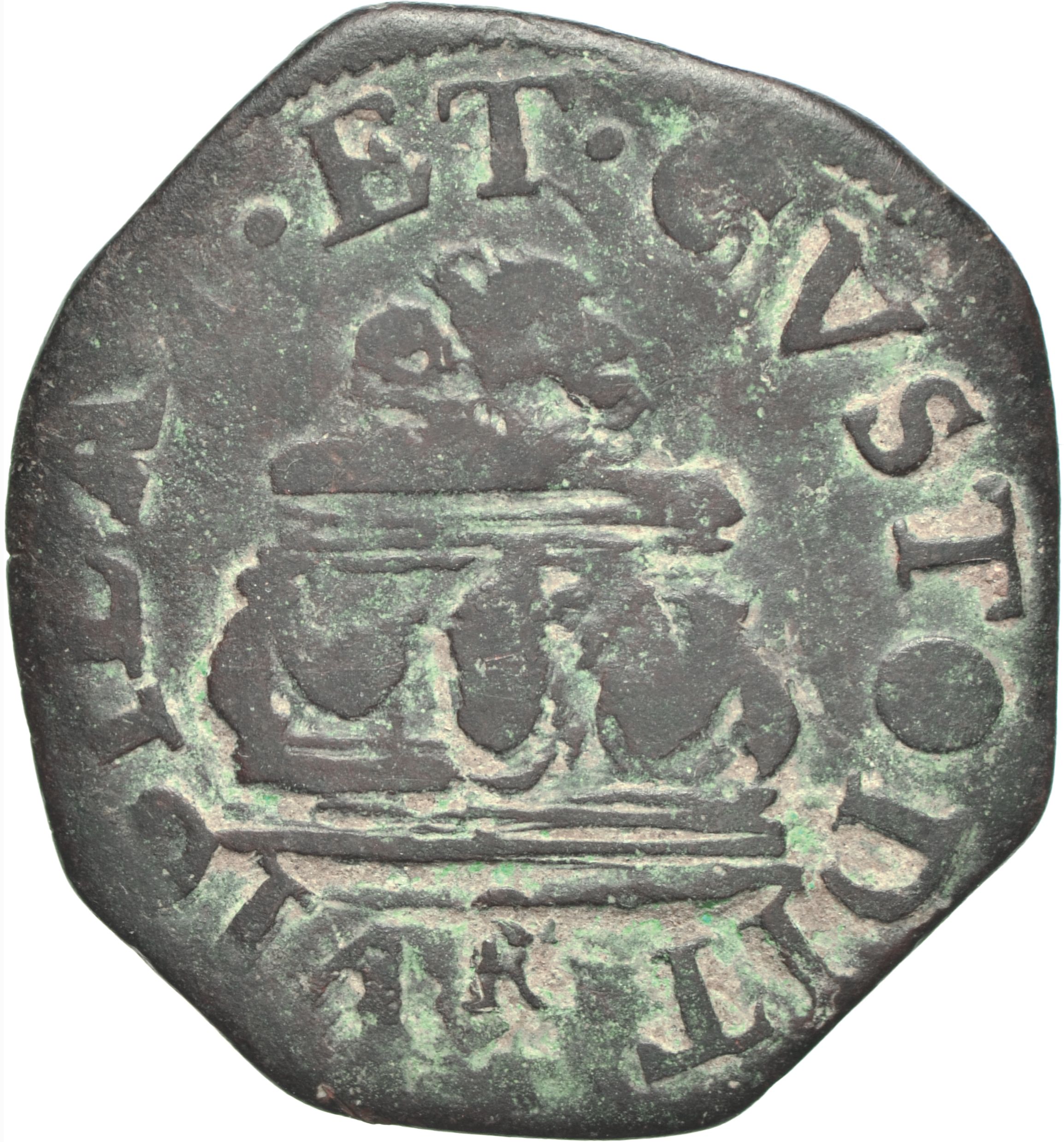 moneta - Tornese (primo quarto SECOLI/ XVII)