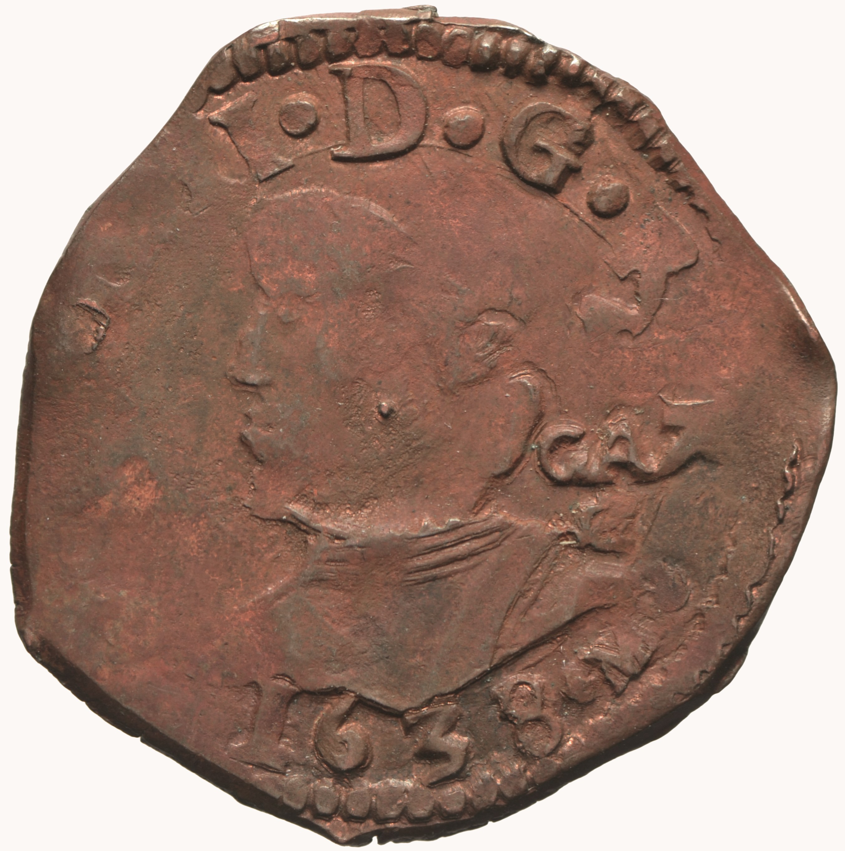 moneta - 3 Cavalli (SECOLI/ XVII)