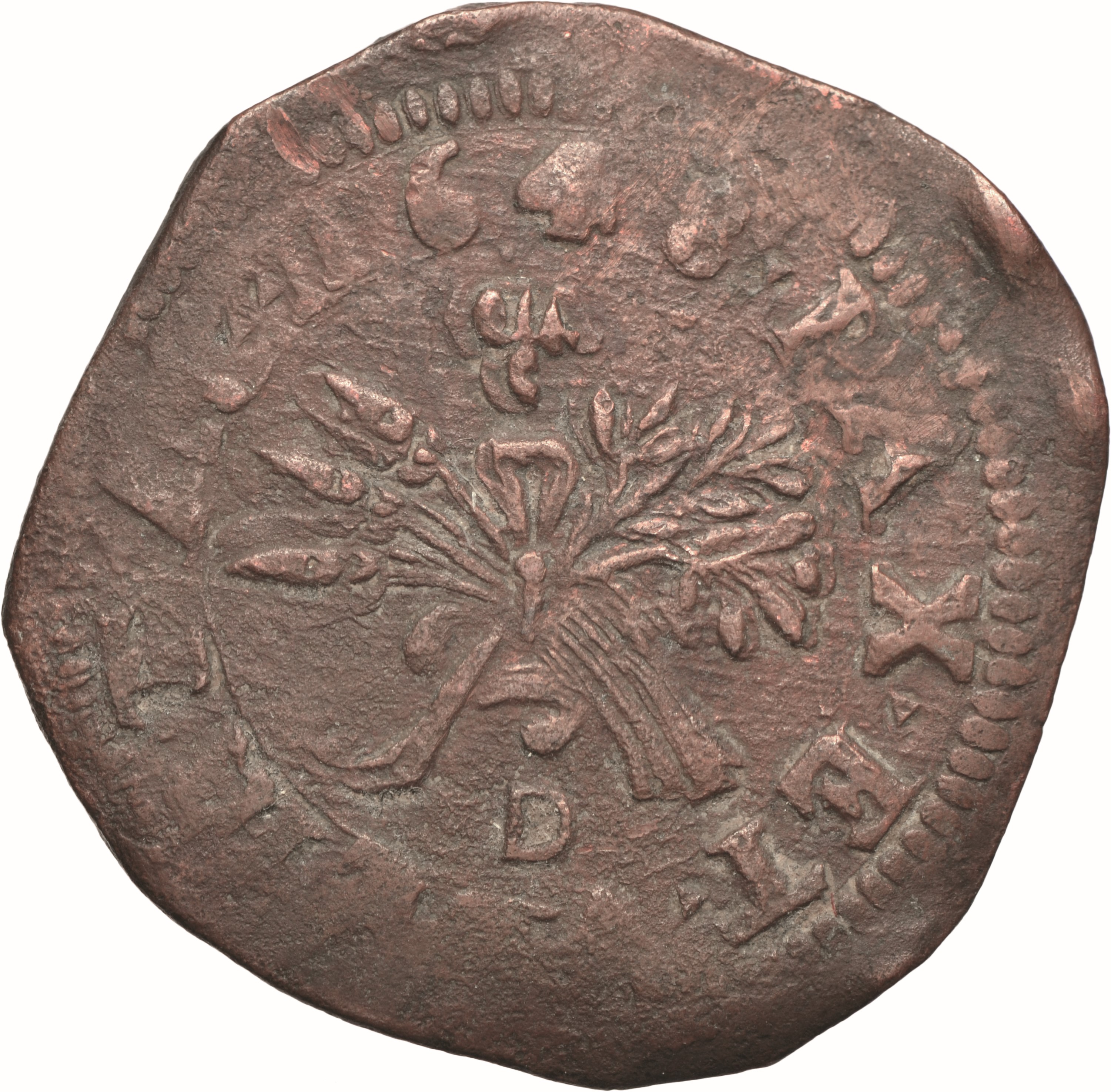 moneta - Pubblica da 3 Tornesi (SECOLI/ XVII)