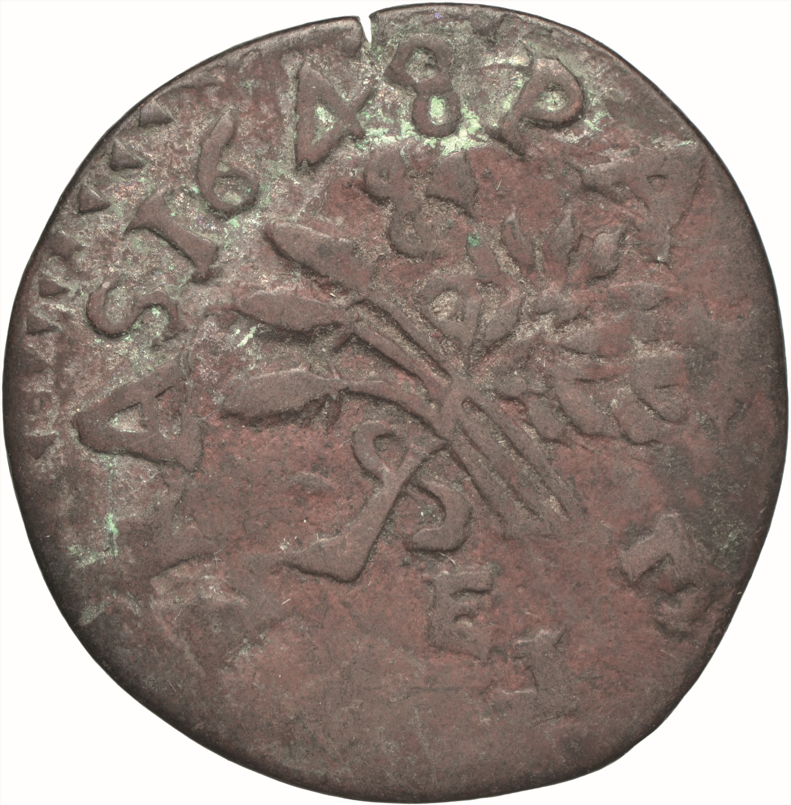 moneta - Pubblica da 3 Tornesi (SECOLI/ XVII)