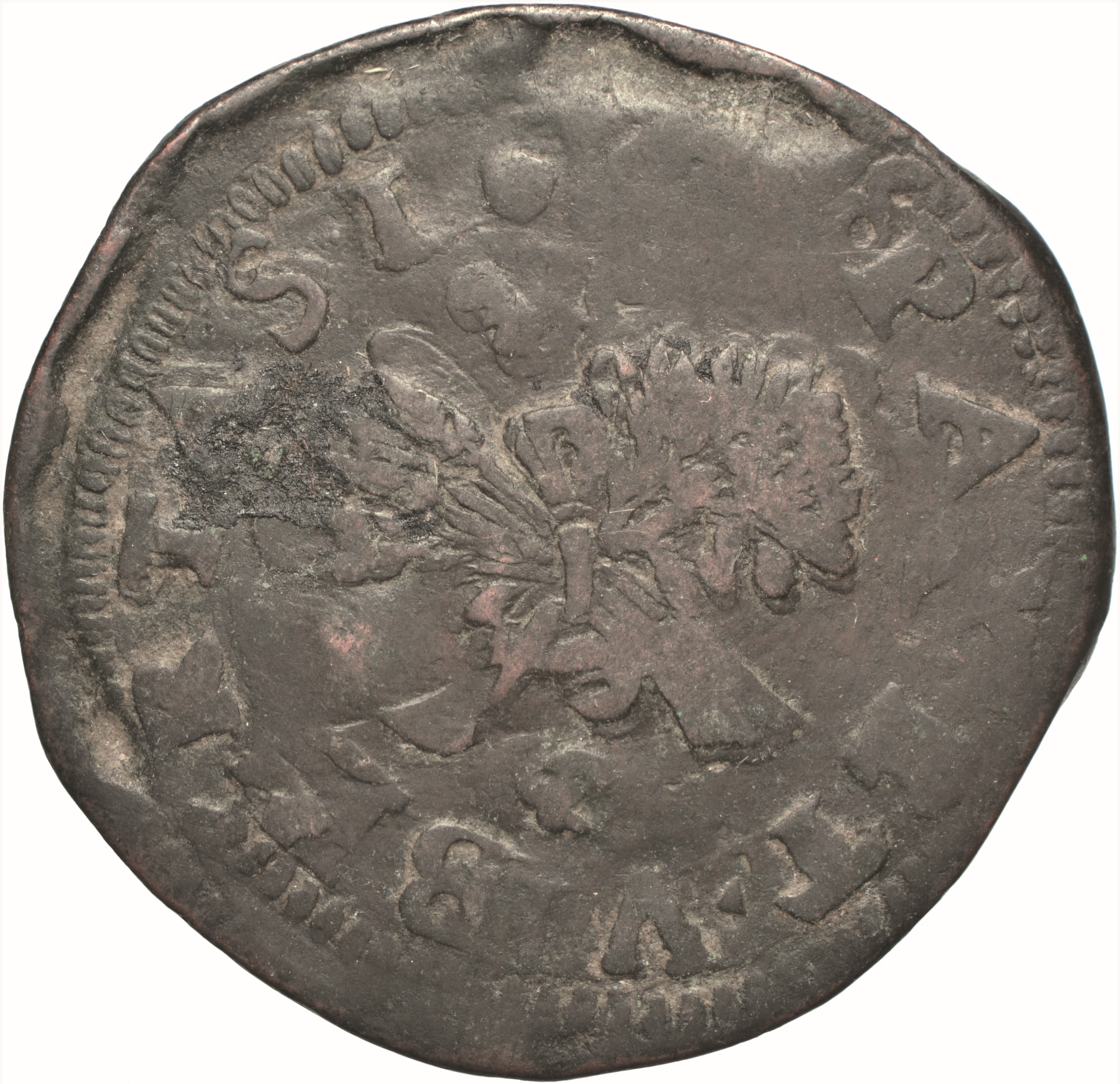 moneta - Pubblica da 3 Tornesi (SECOLI/ XVII)