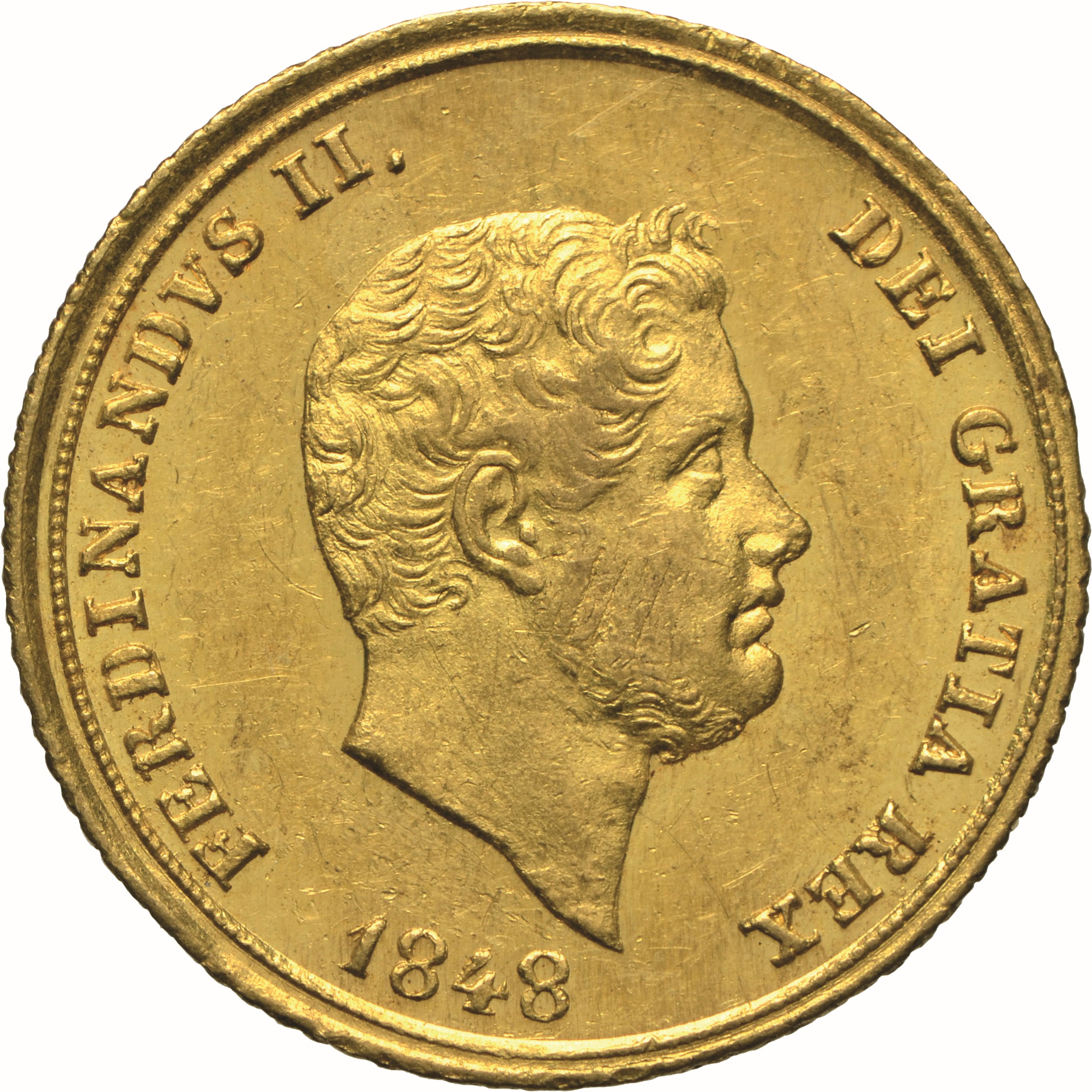 moneta - Oncetta da 3 Ducati (SECOLI/ XIX)