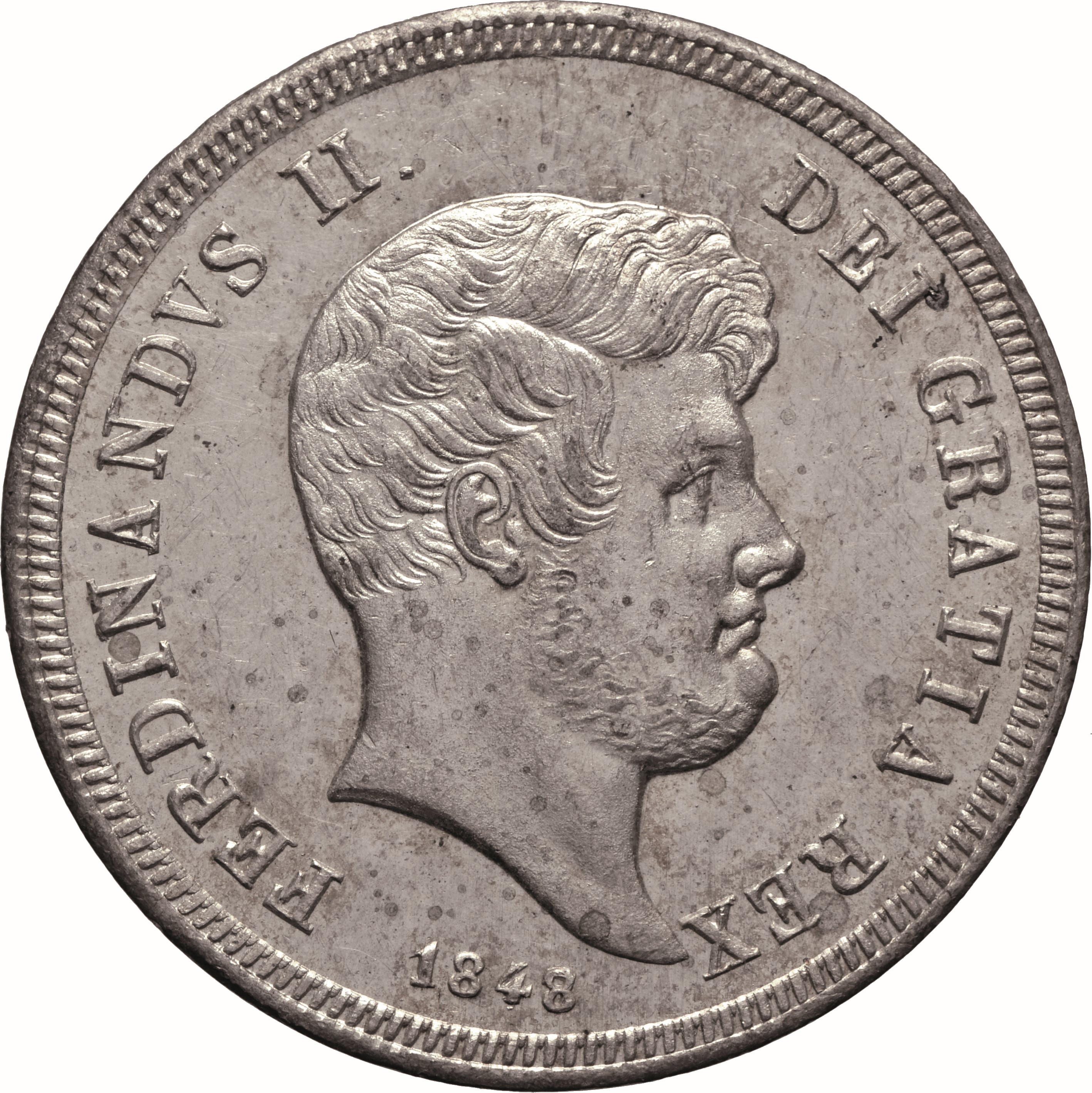 moneta - Mezza Piastra da 60 Grana (SECOLI/ XIX)