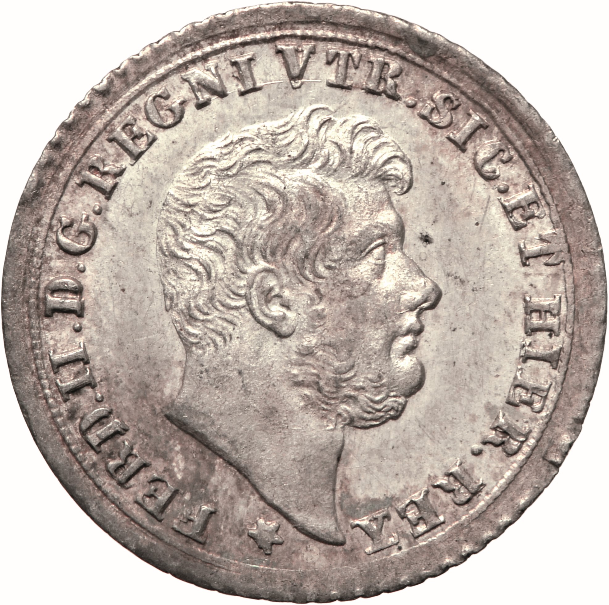 moneta - Mezzo Carlino da 5 Grana (SECOLI/ XIX)