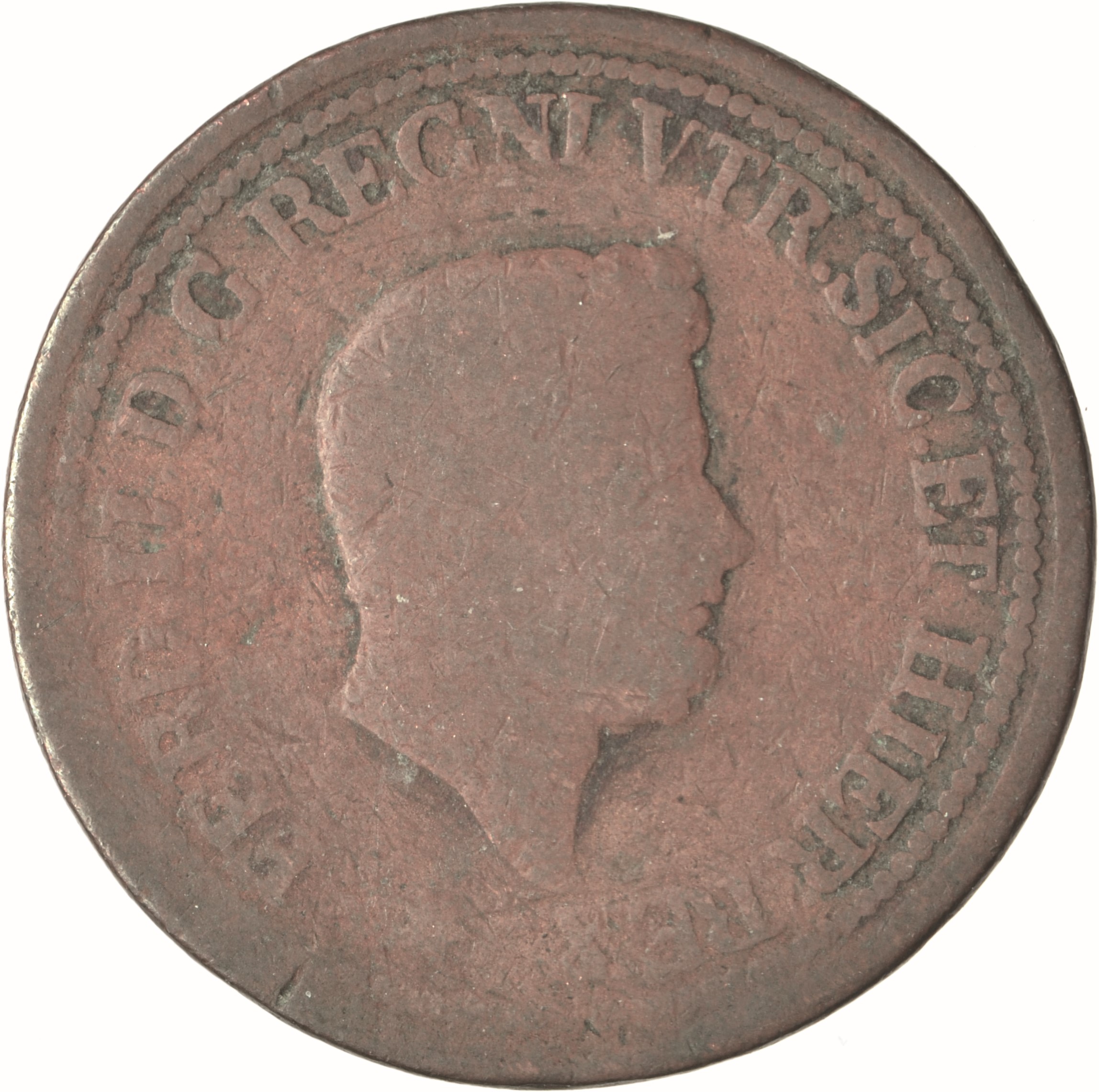 moneta - Tornese Uno e Mezzo (SECOLI/ XIX)