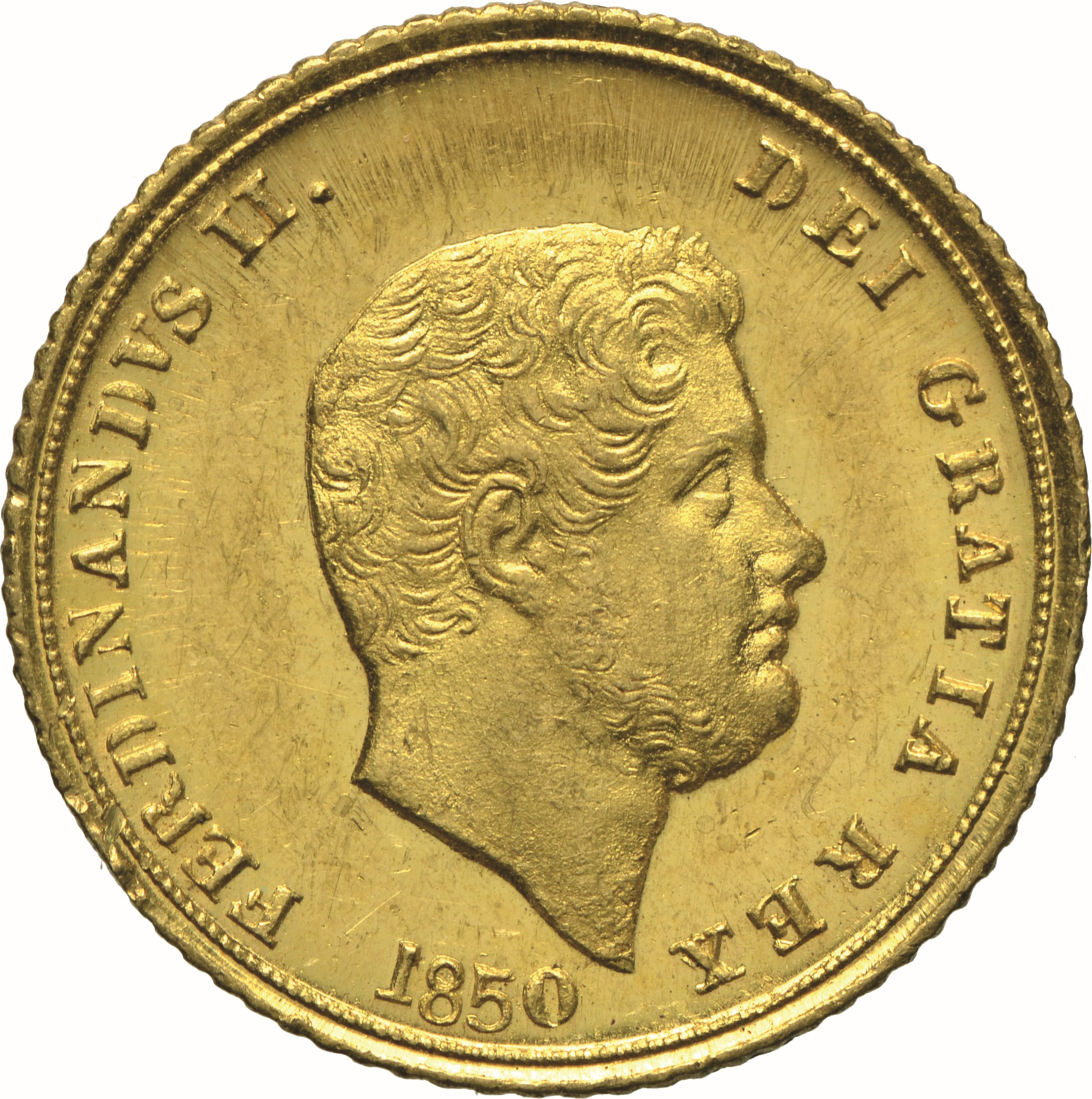 moneta - Oncetta da 3 Ducati (SECOLI/ XIX)