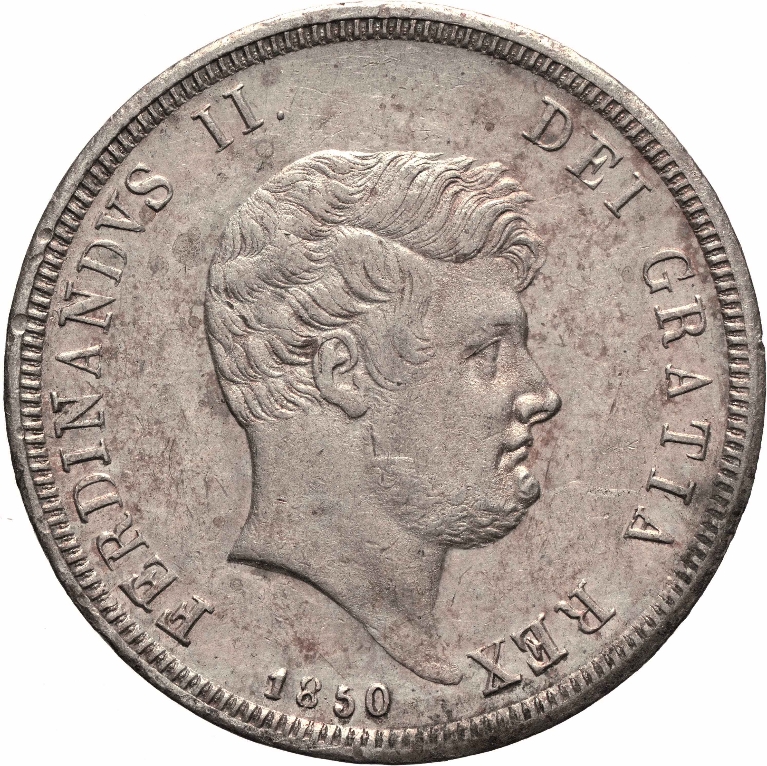 moneta - Mezza Piastra da 60 Grana (SECOLI/ XIX)