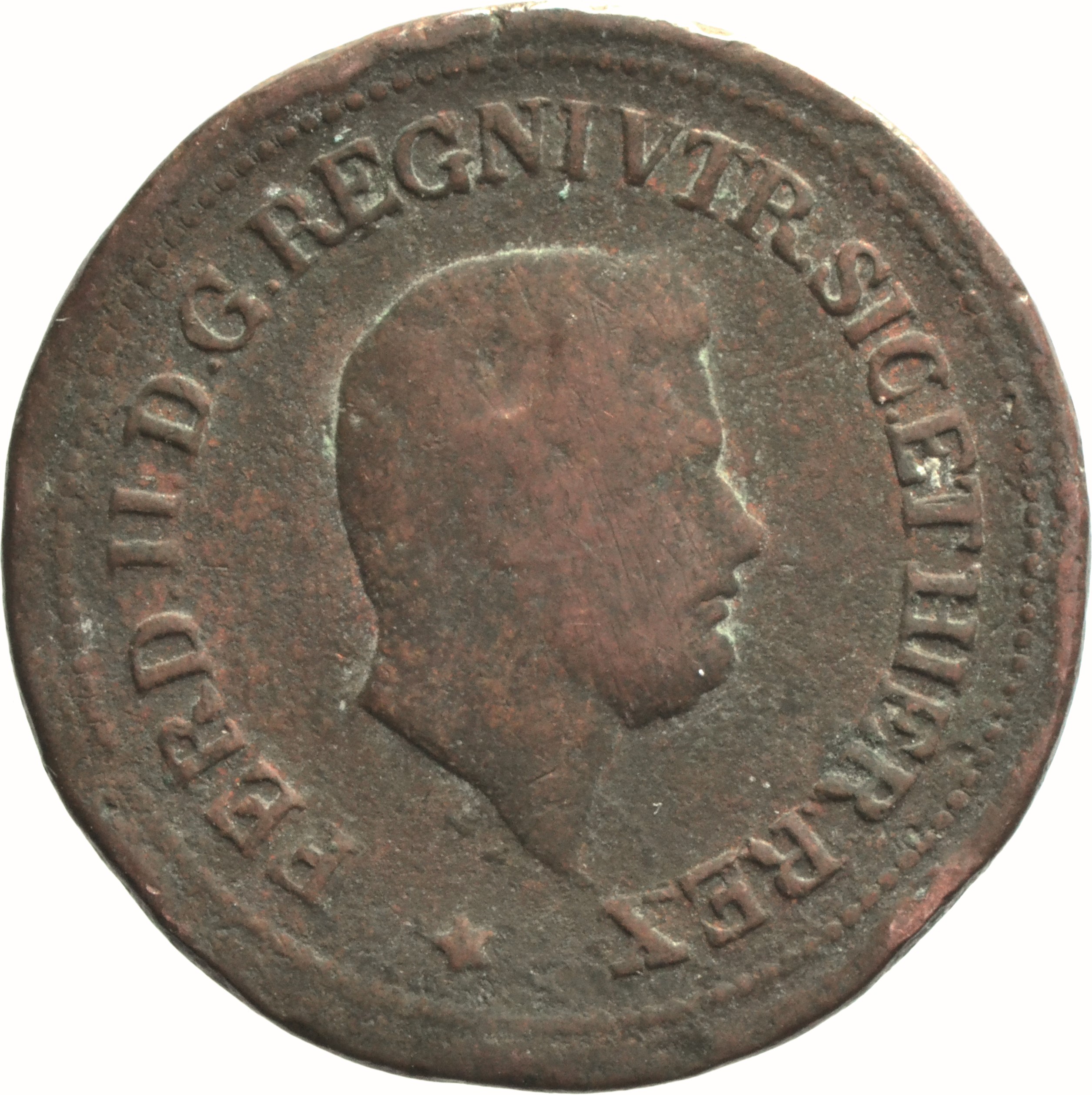 moneta - Tornese Uno e Mezzo (SECOLI/ XIX)