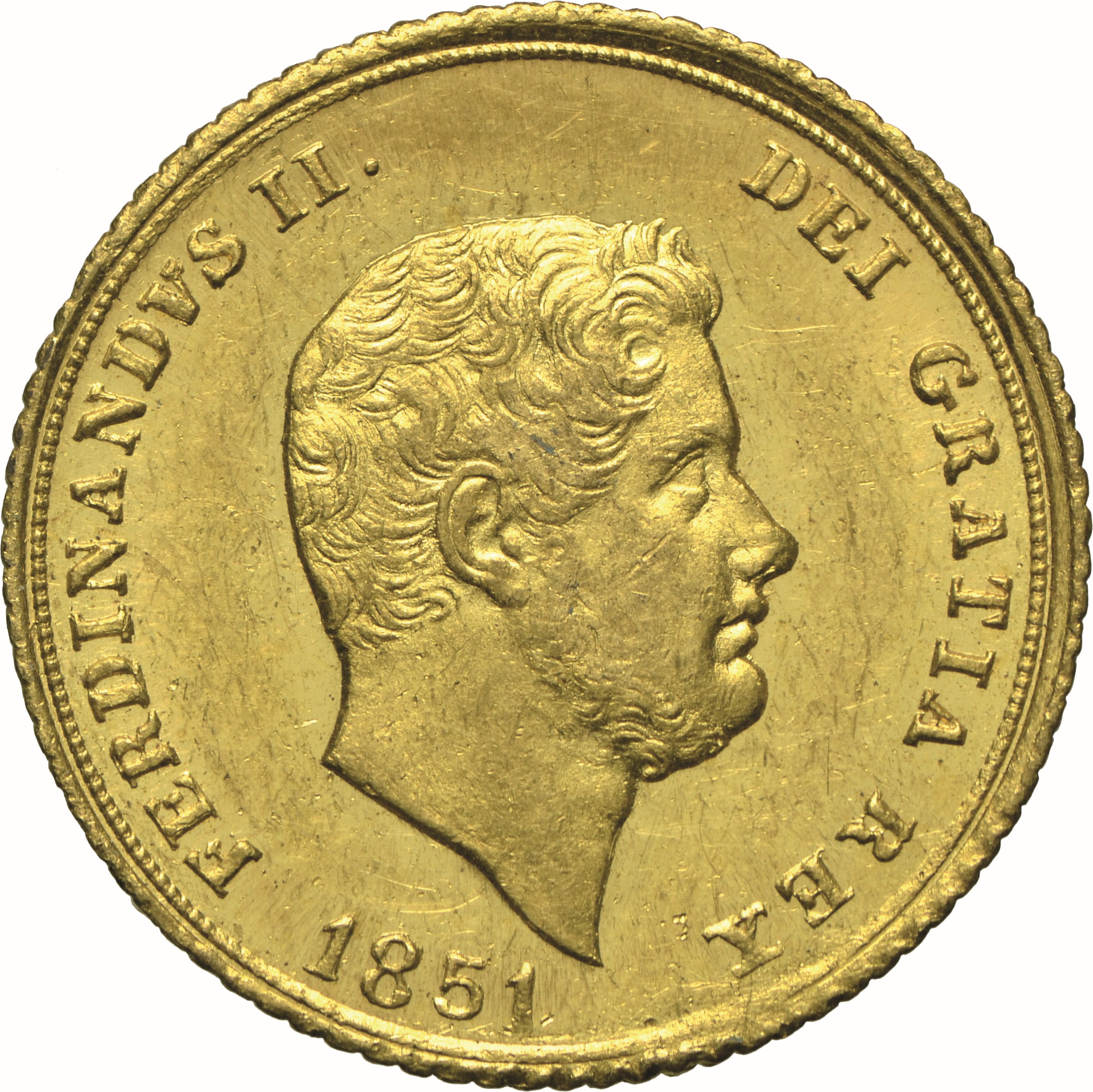 moneta - Oncetta da 3 Ducati (SECOLI/ XIX)