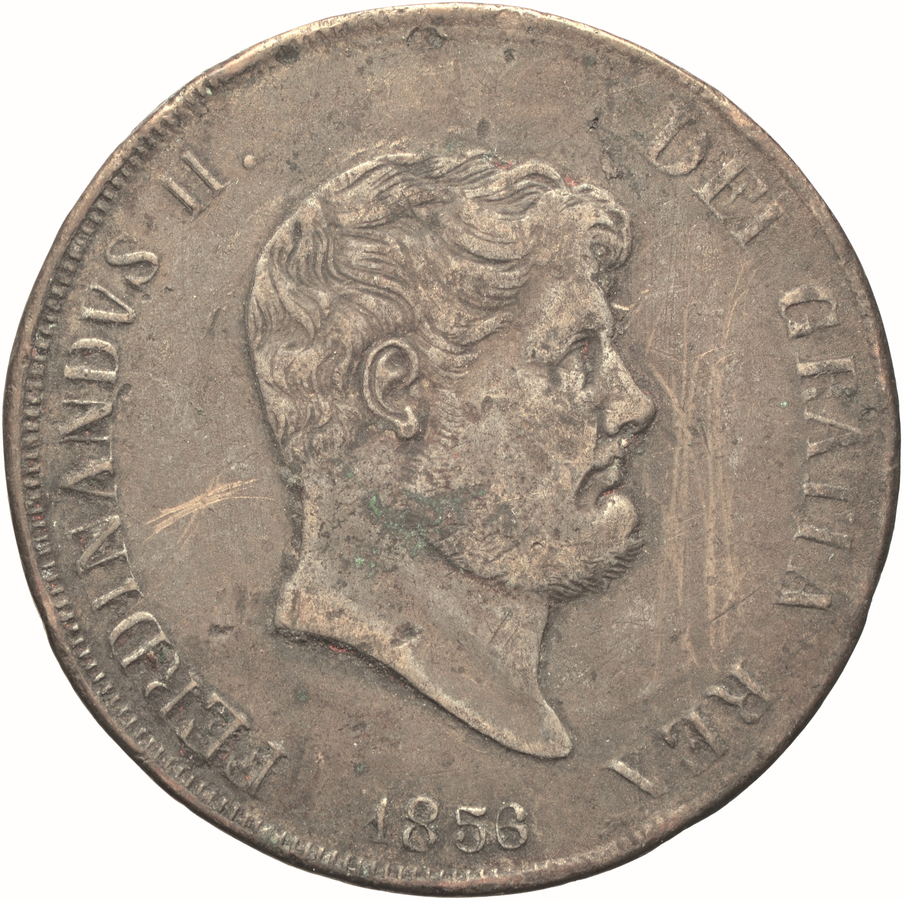 moneta - Piastra da 120 Grana (Falsificazione d’epoca) (SECOLI/ XIX)