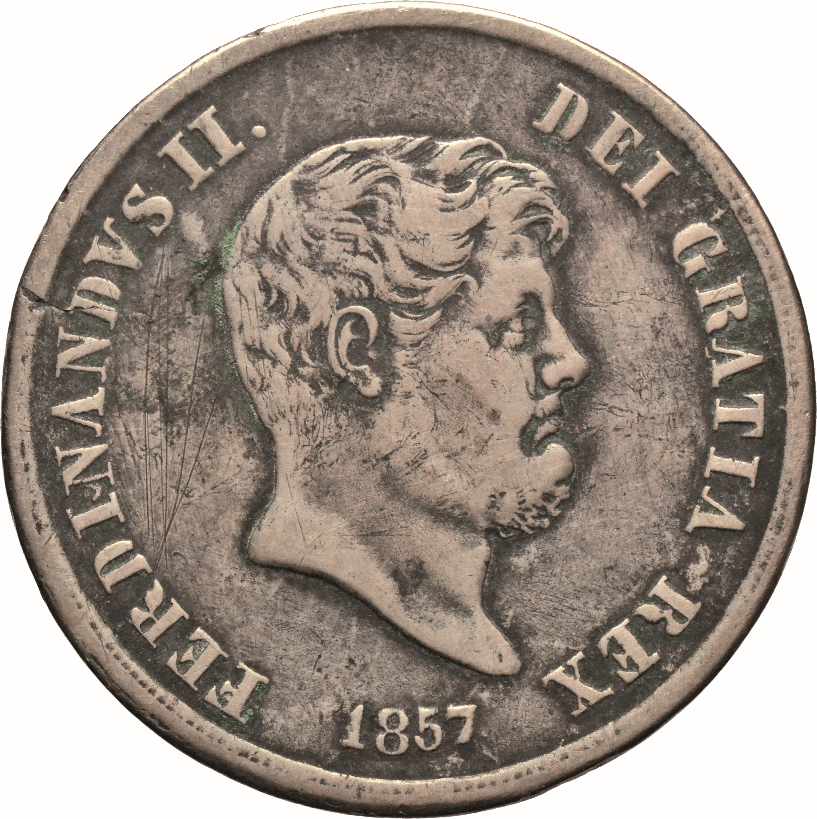 moneta - Piastra da 120 Grana (Falsificazione d’epoca) (SECOLI/ XIX)