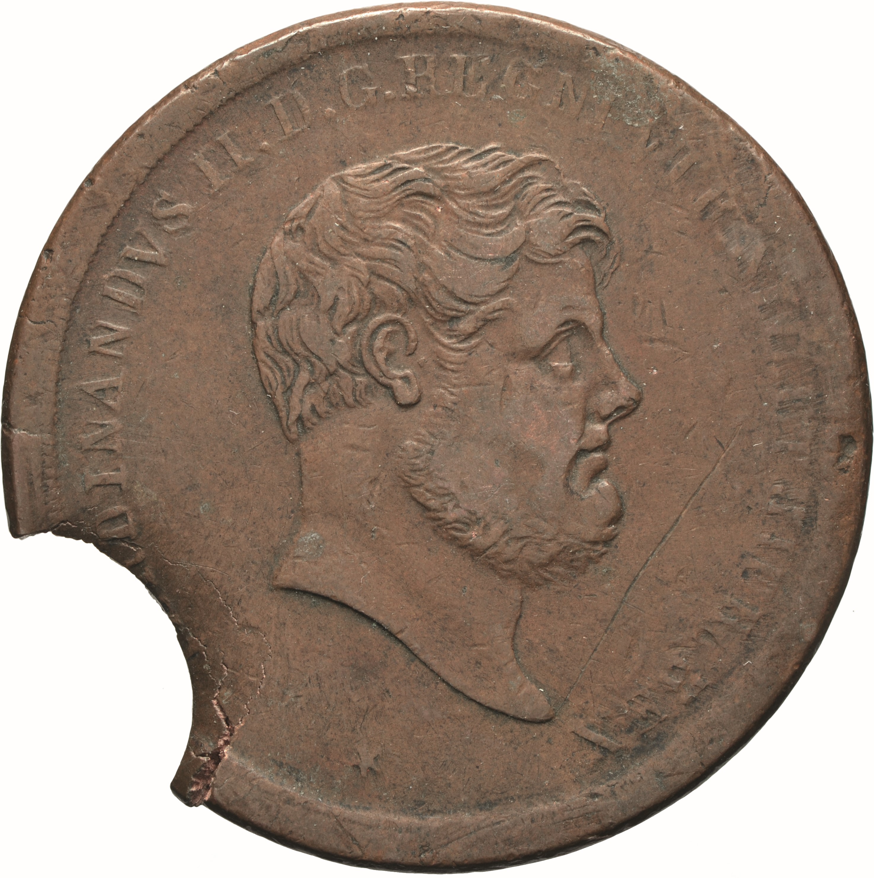 moneta - 10 Tornesi (falsificazione d’epoca) (SECOLI/ XIX)