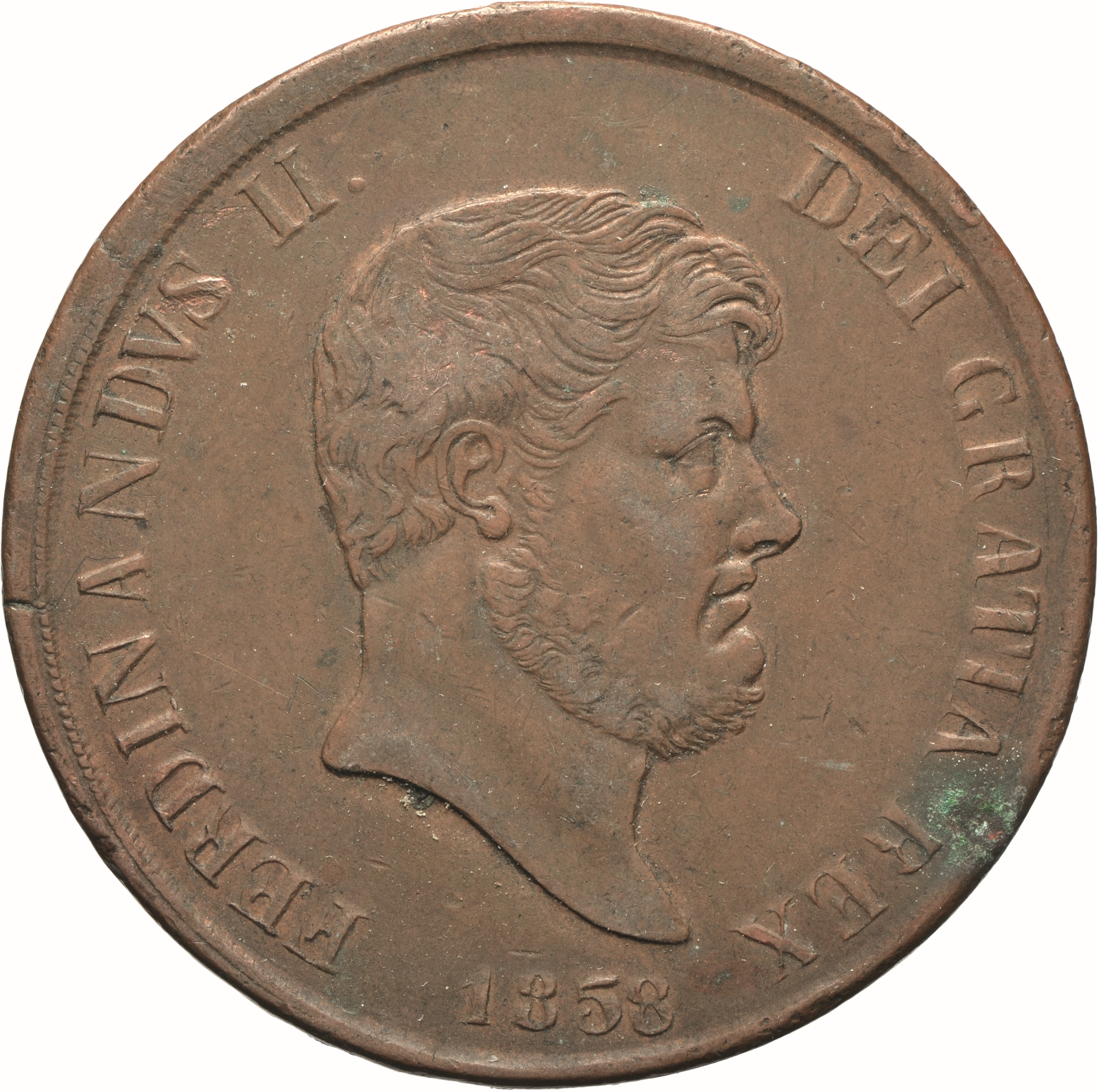 moneta - Piastra da 120 Grana (Falsificazione d’epoca) (SECOLI/ XIX)