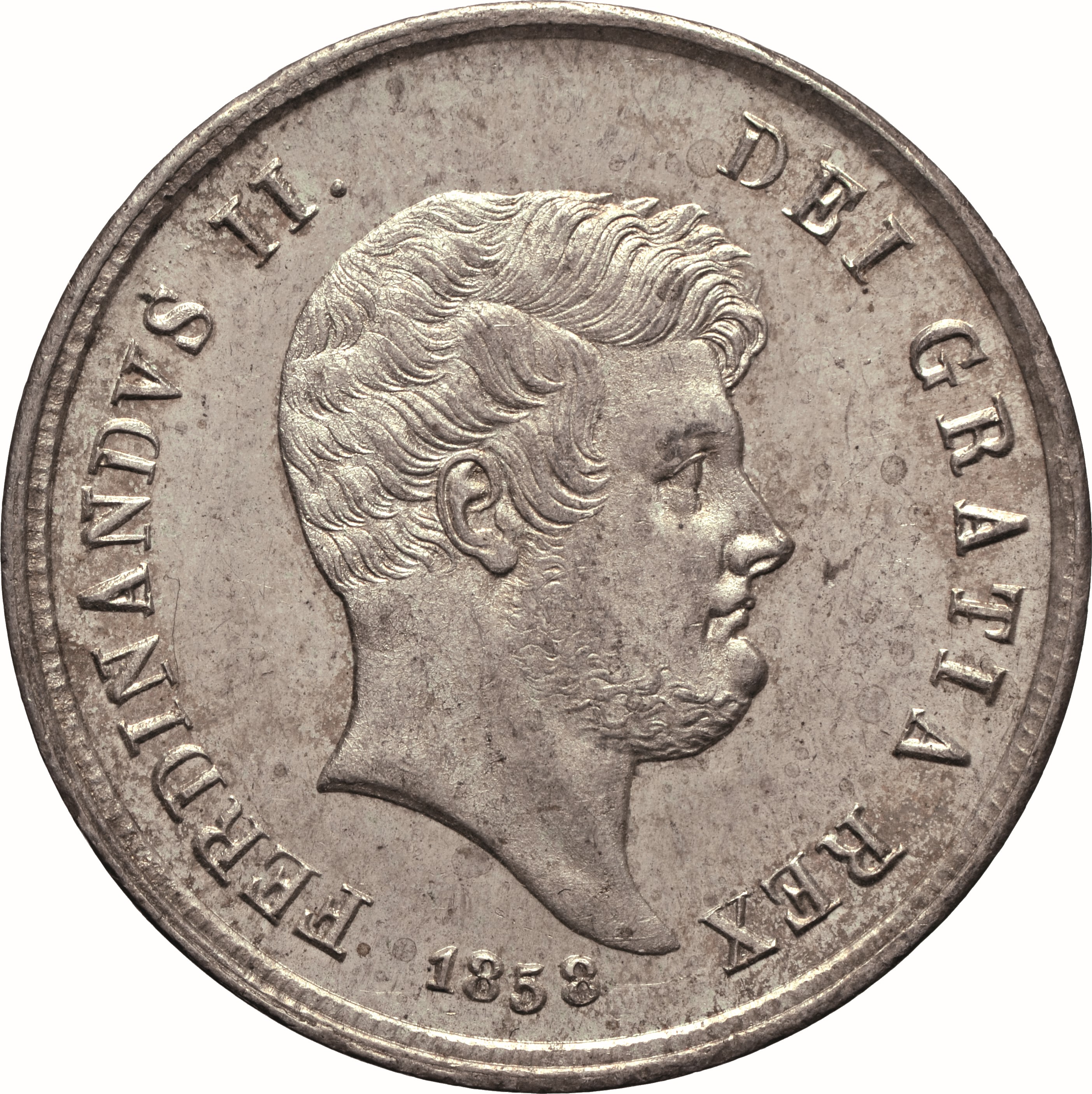 moneta - Mezza Piastra da 60 Grana (SECOLI/ XIX)