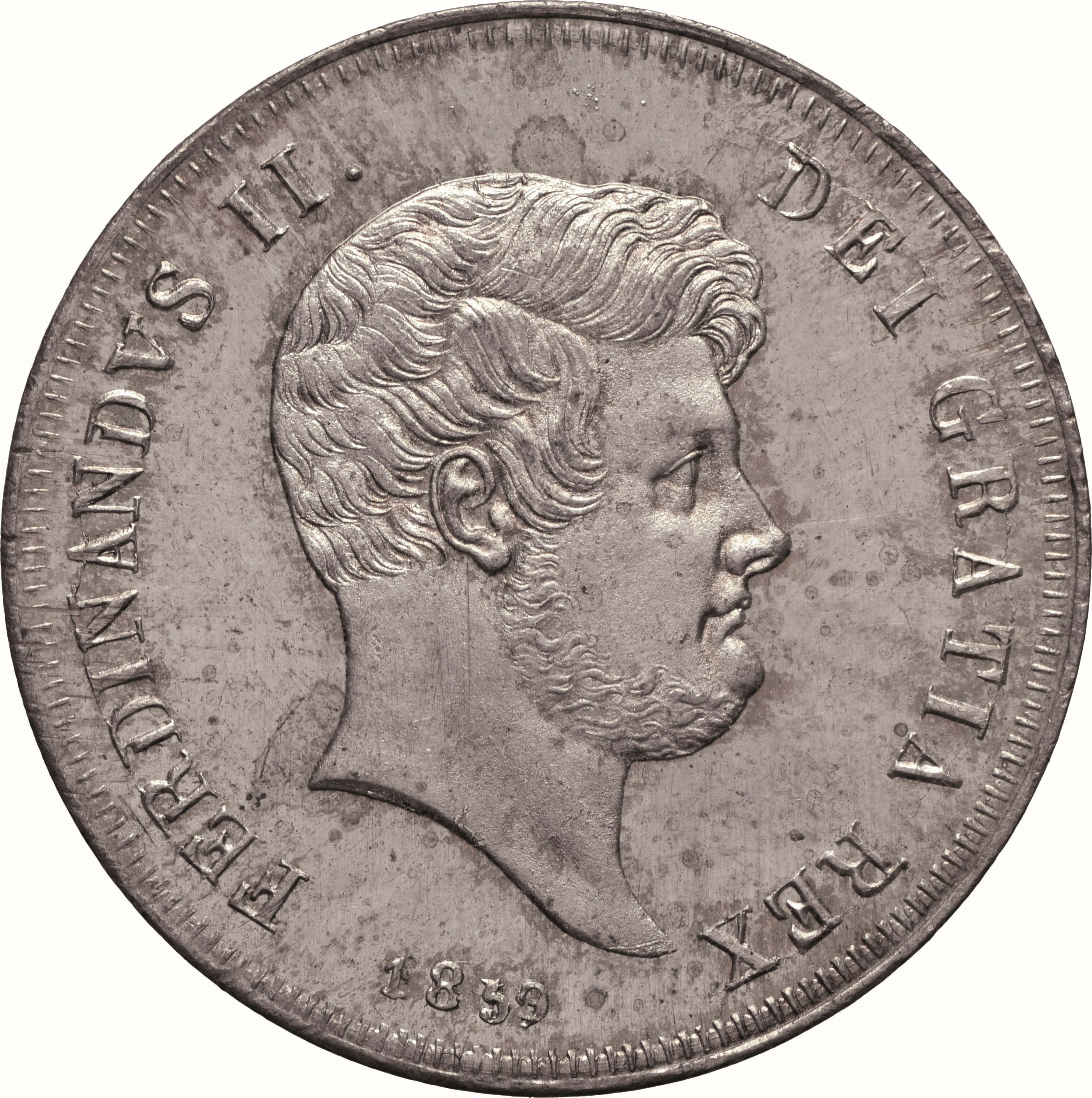 moneta - Mezza Piastra da 60 Grana (SECOLI/ XIX)