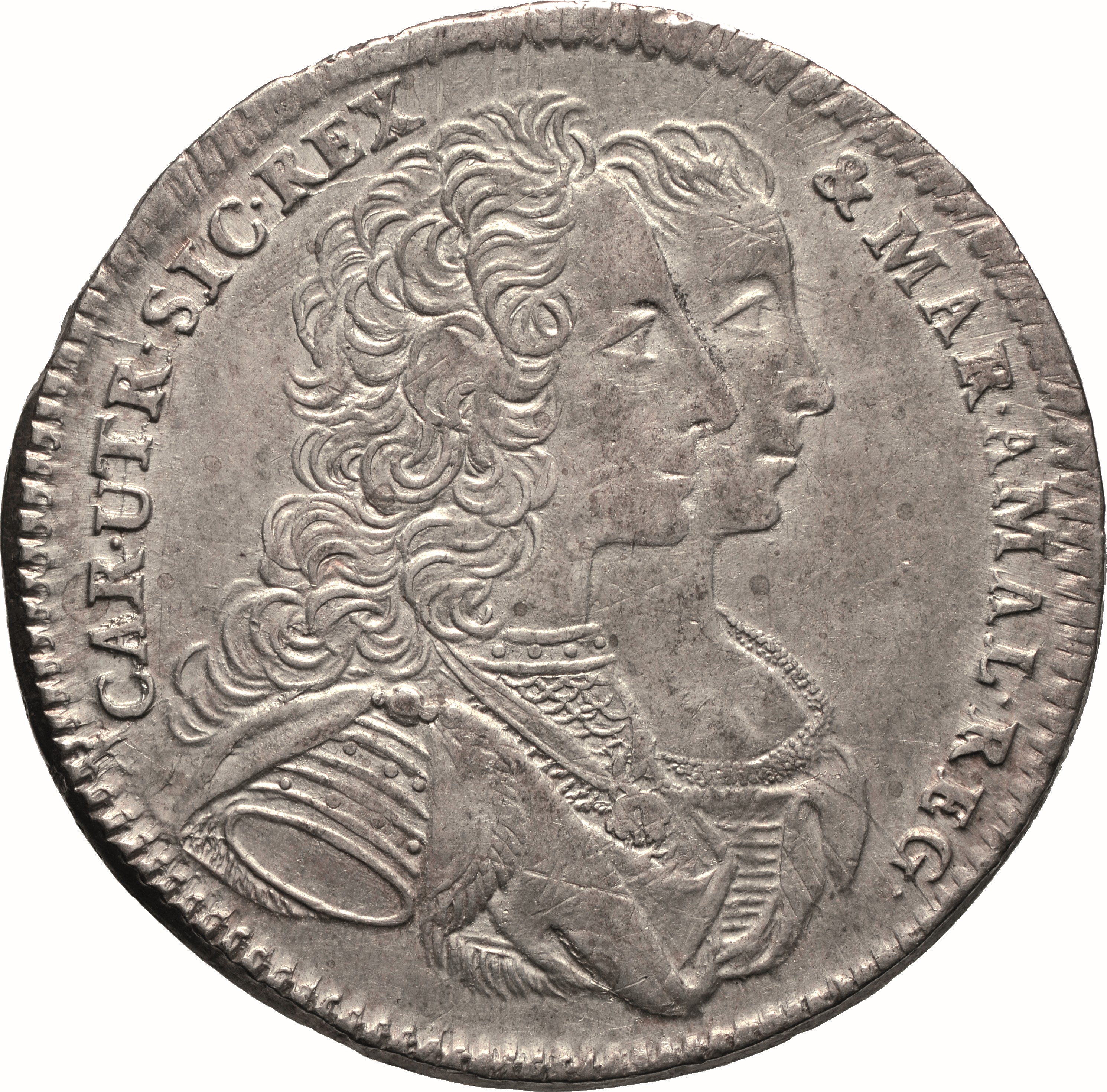 moneta - Mezza Piastra da 60 Grana (SECOLI/ XVIII)