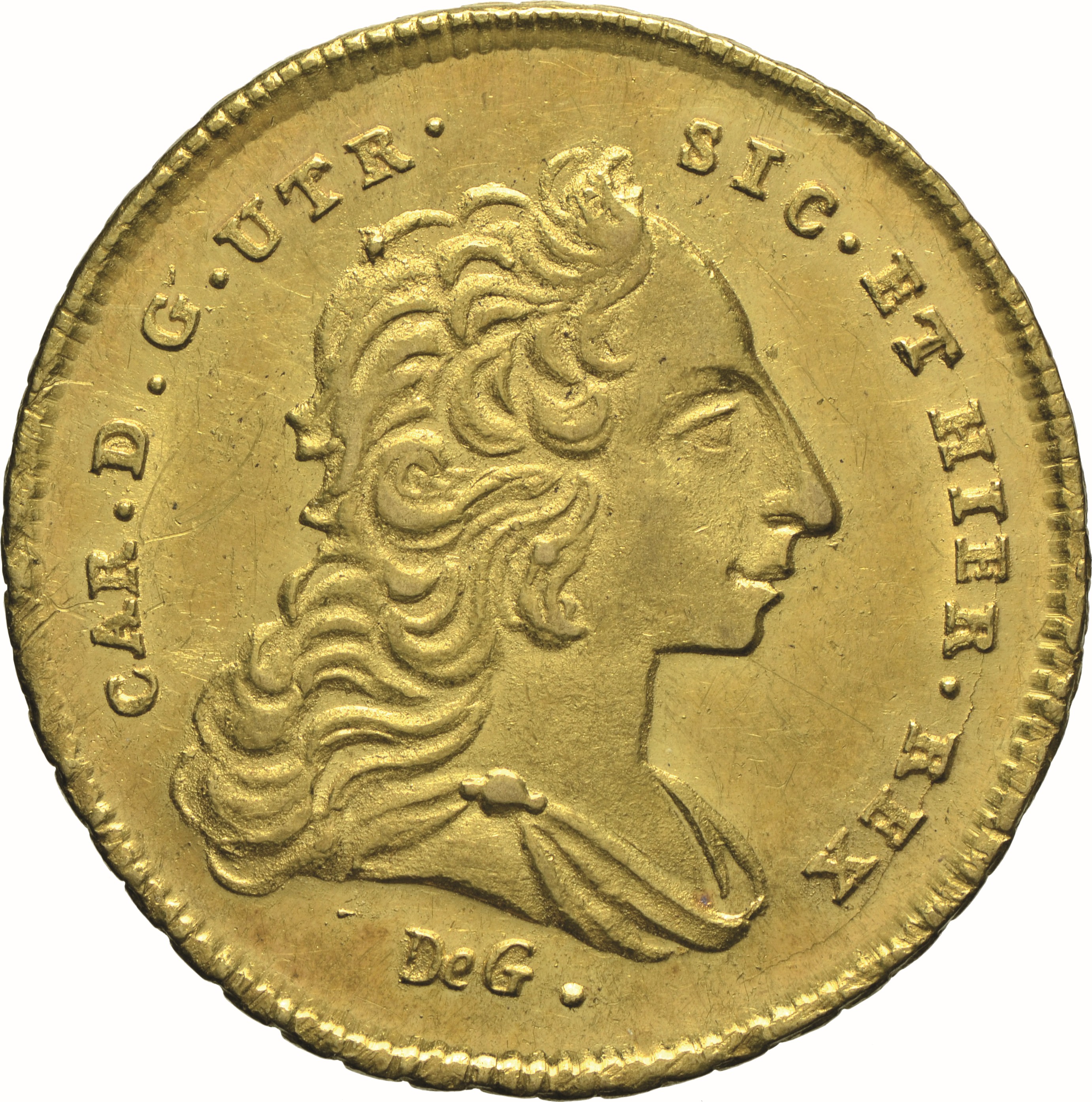 moneta - Oncia da 6 Ducati (SECOLI/ XVIII)