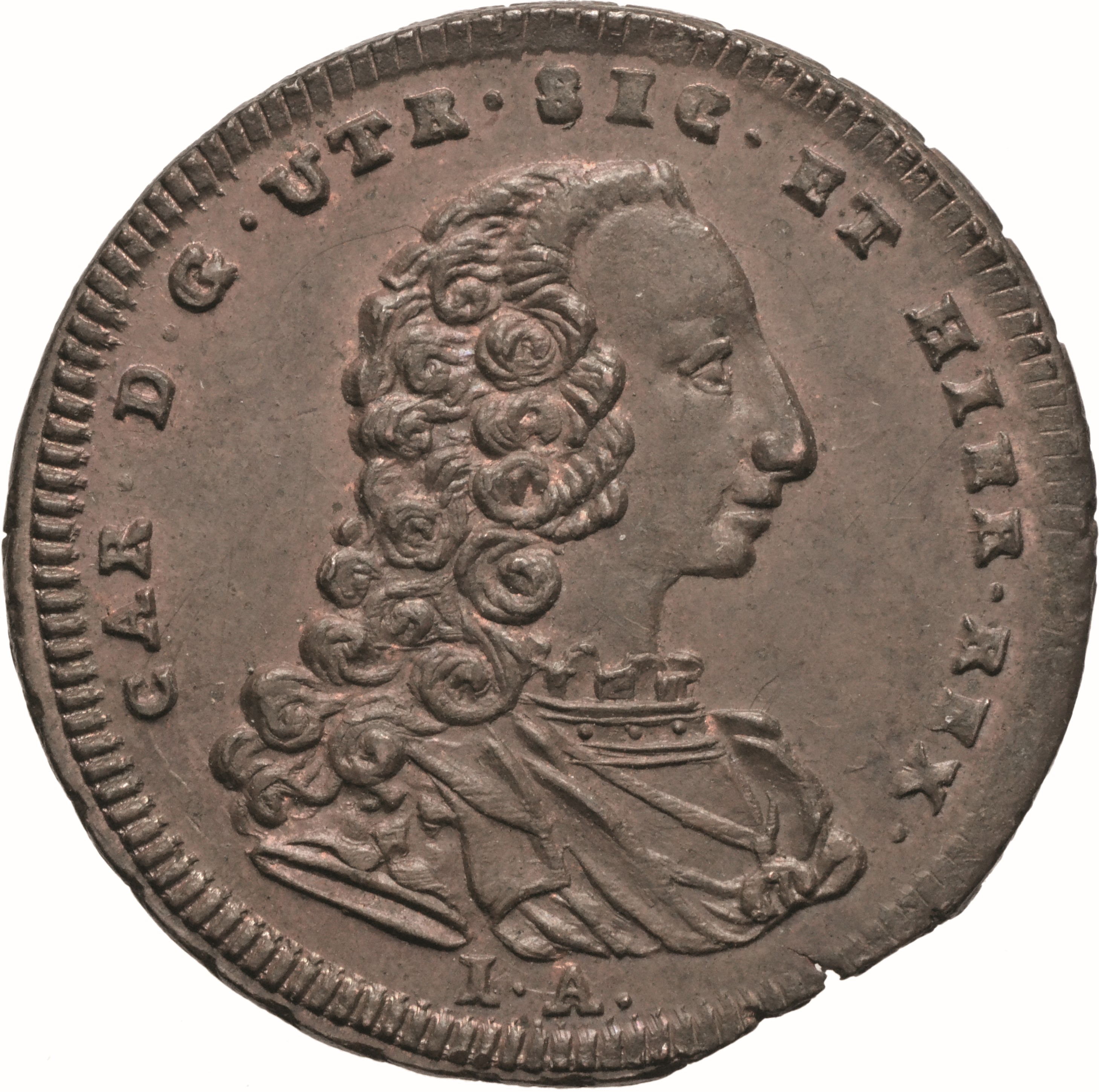 moneta - Grano da 2 Tornesi (o da 12 Cavalli) (SECOLI/ XVIII)