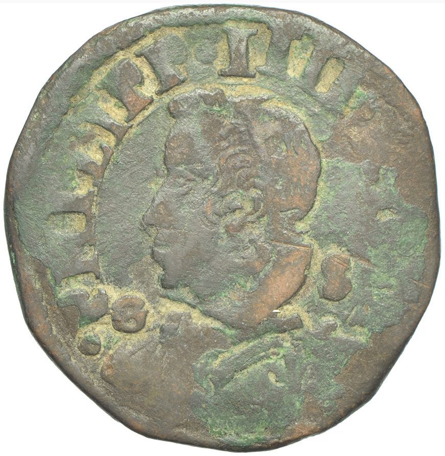 moneta - Tornese (anni trenta SECOLI/ XVII)