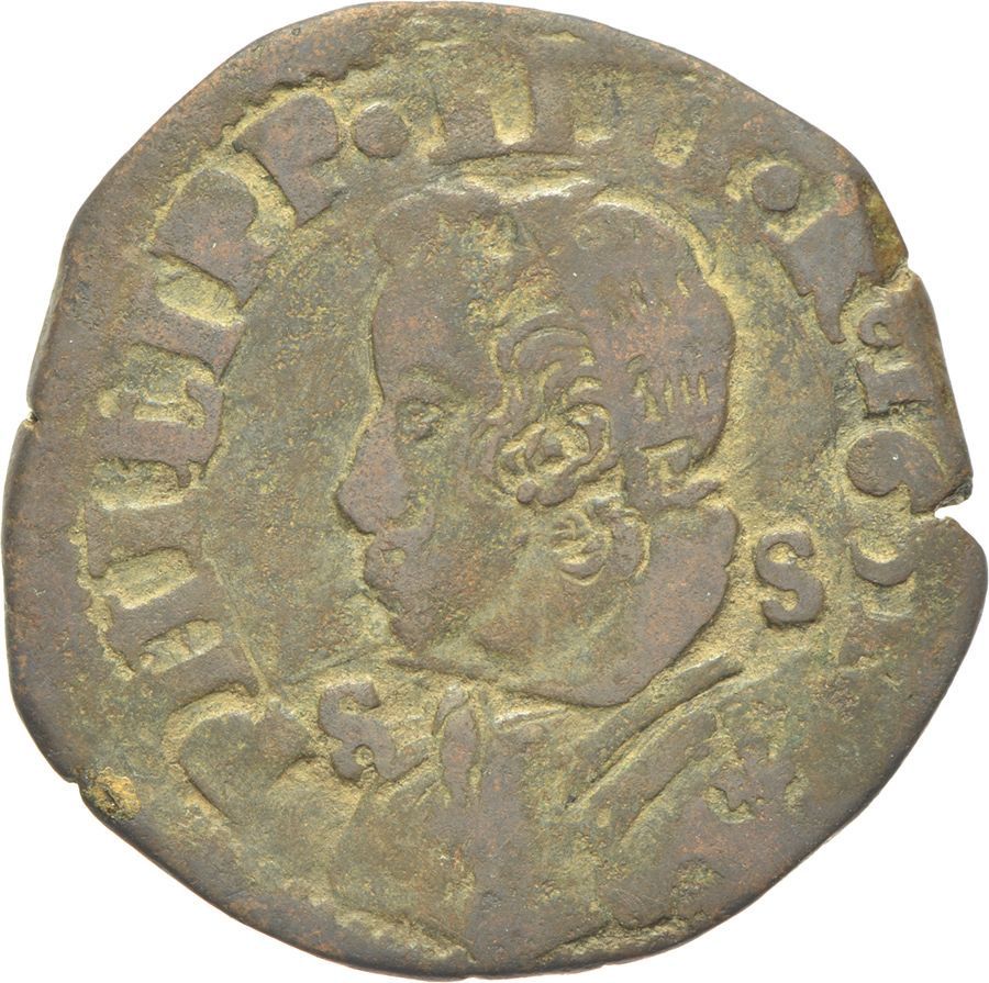 moneta - Tornese (anni trenta SECOLI/ XVII)