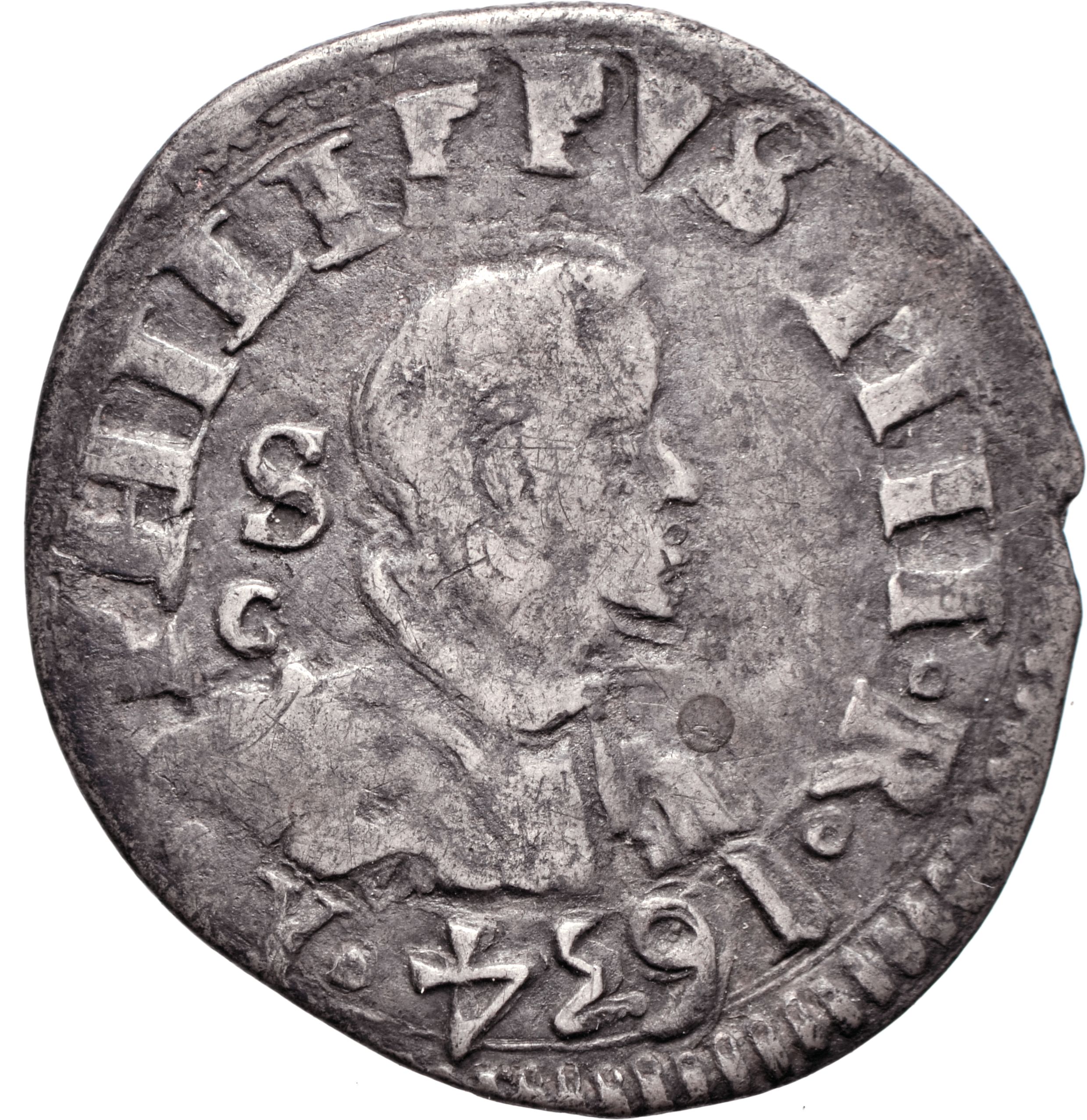 moneta - Carlino (anni trenta SECOLI/ XVII)