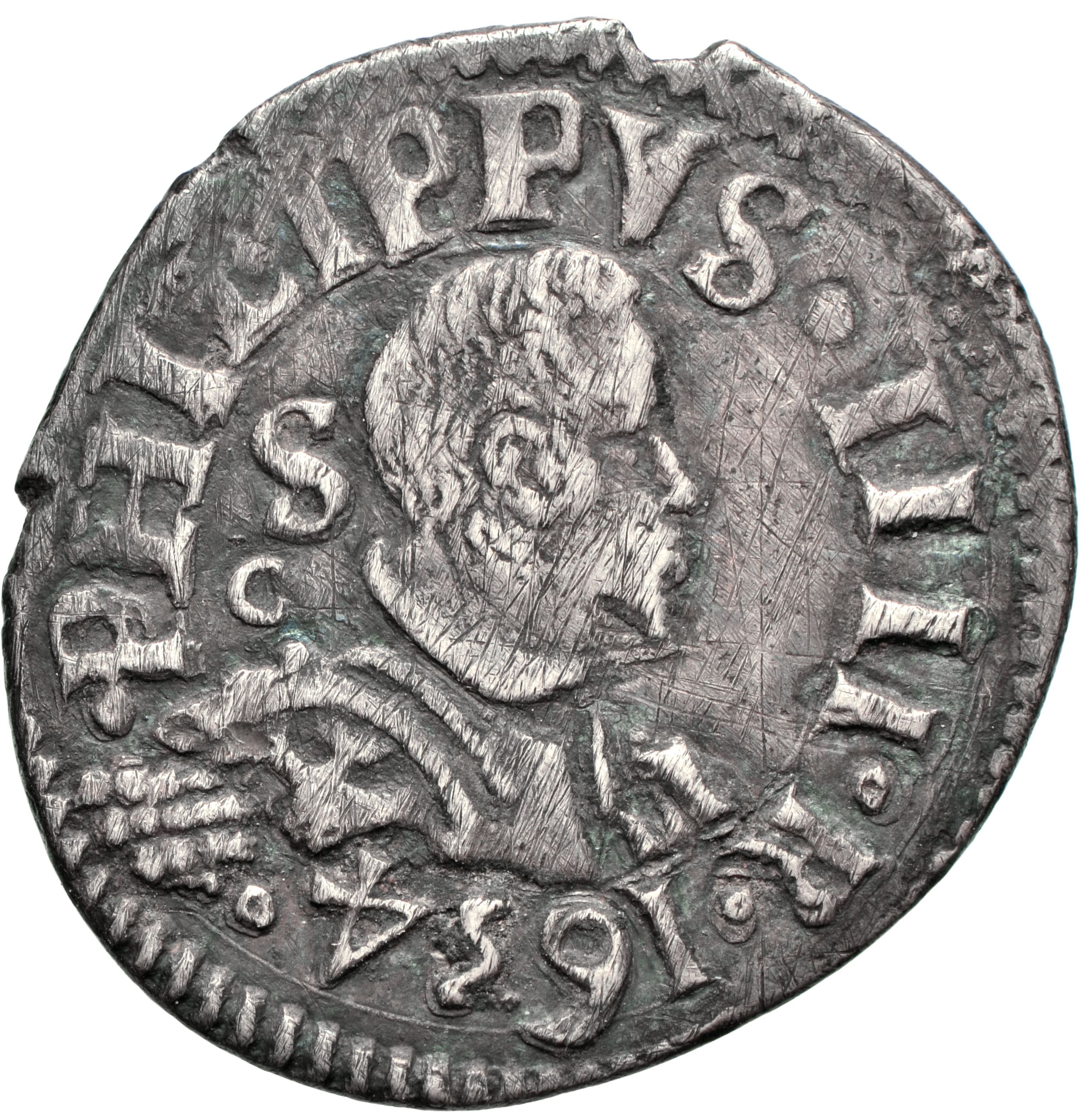 moneta - Carlino (anni trenta SECOLI/ XVII)