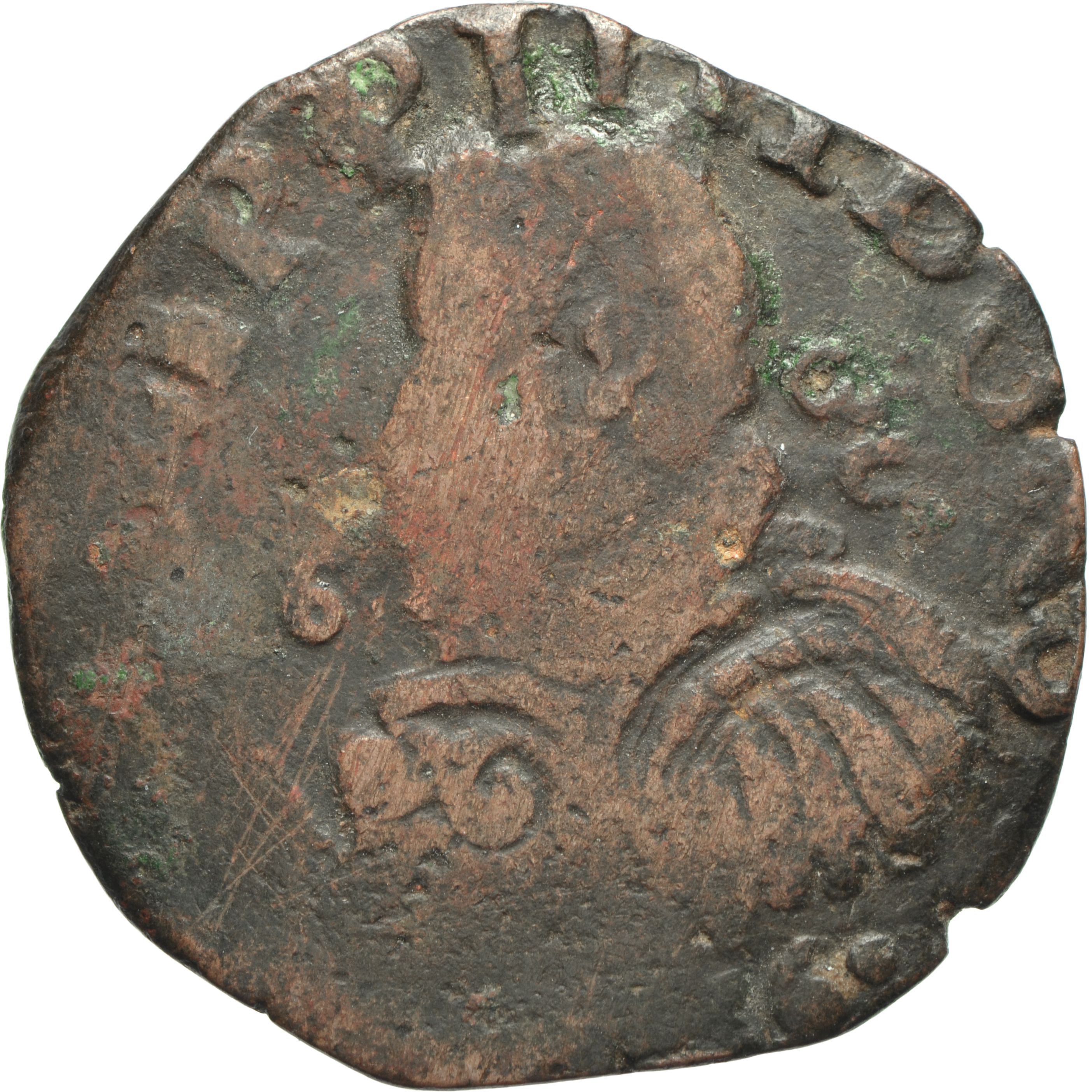 moneta - Tornese (anni trenta SECOLI/ XVII)