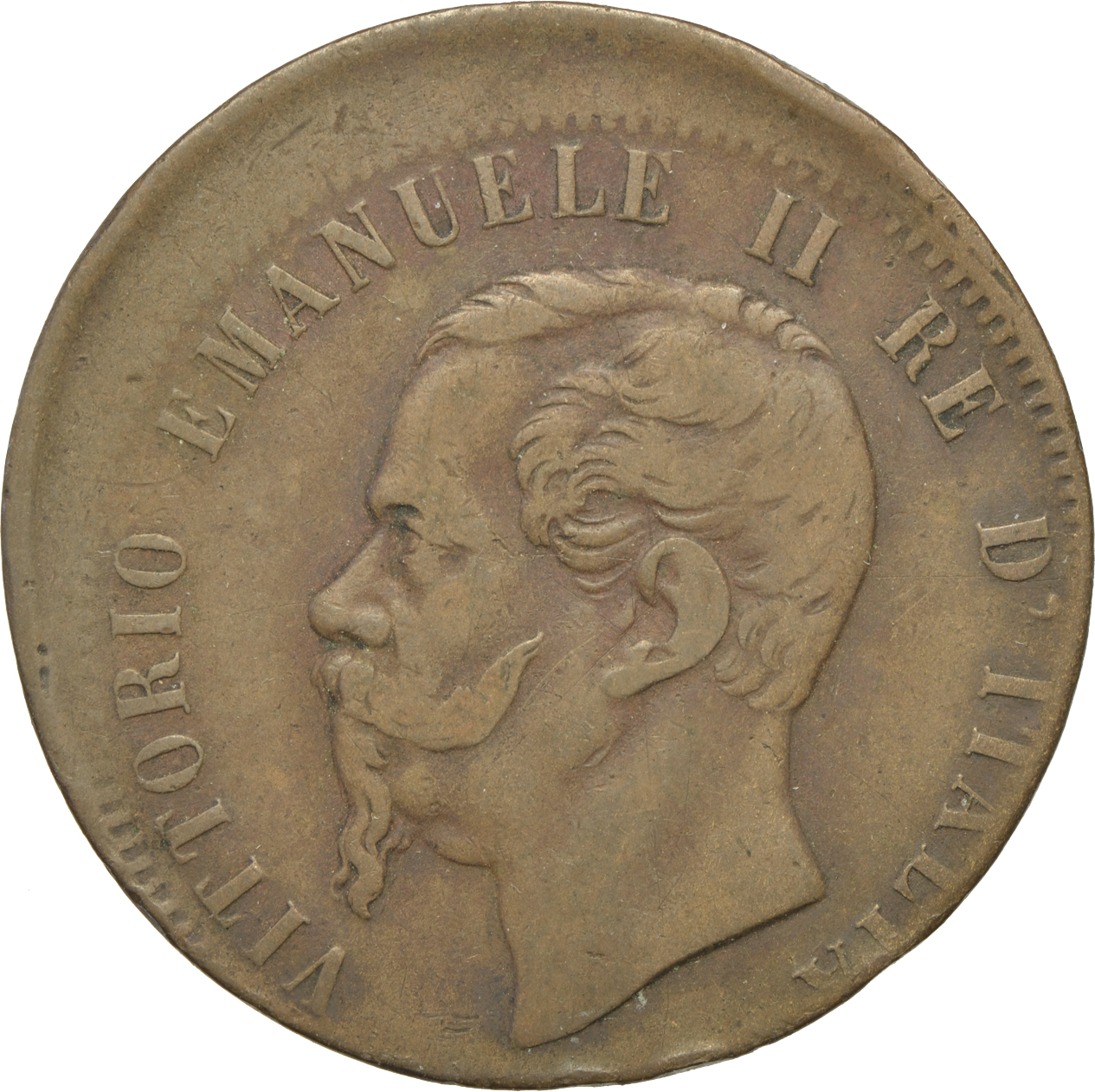 moneta - 10 Centesimi (SECOLI/ XIX)