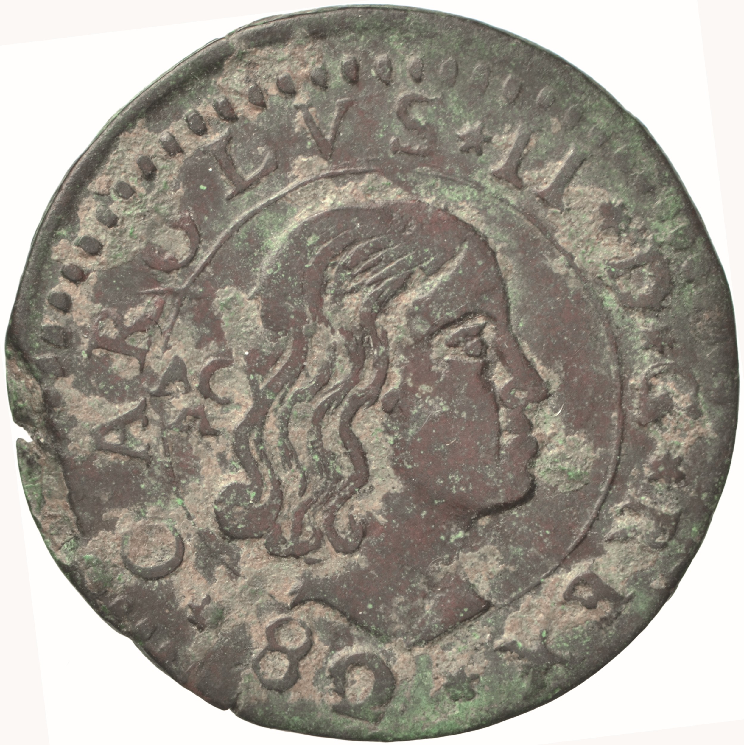 moneta - 3 Cavalli (SECOLI/ XVII)