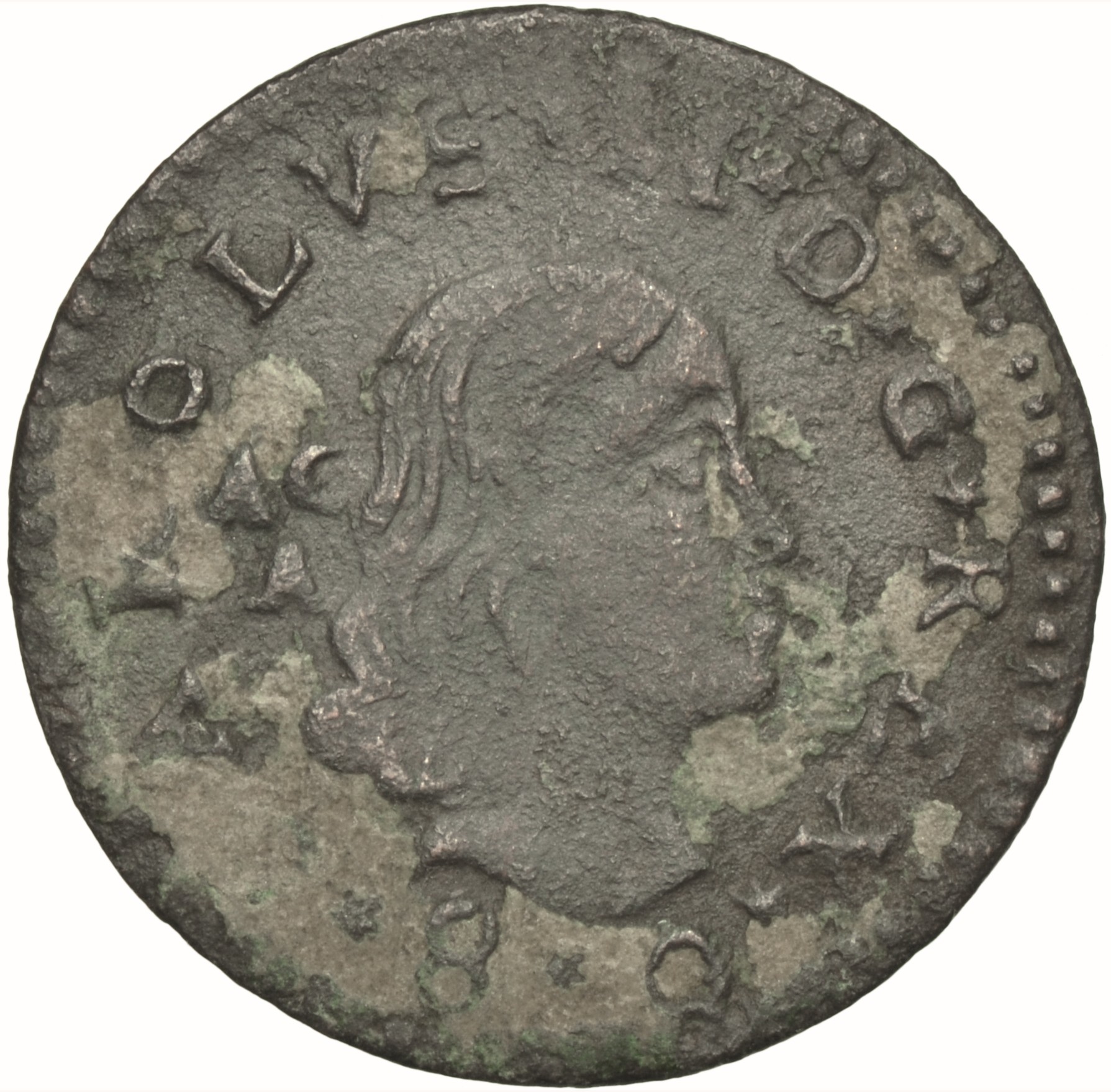 moneta - 3 Cavalli (SECOLI/ XVII)