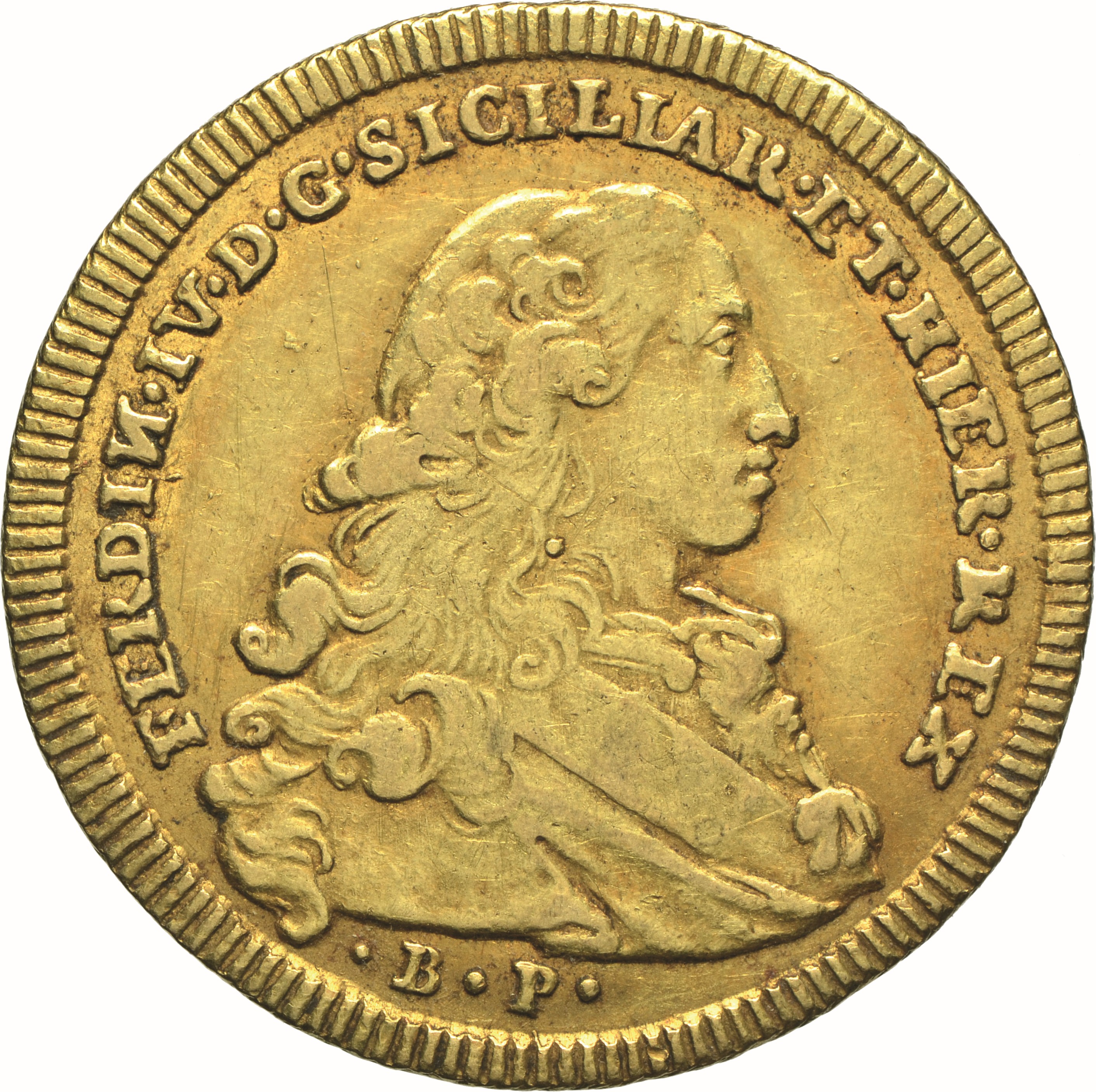 moneta - Oncia da 6 Ducati (seconda metà SECOLI/ XVIII)