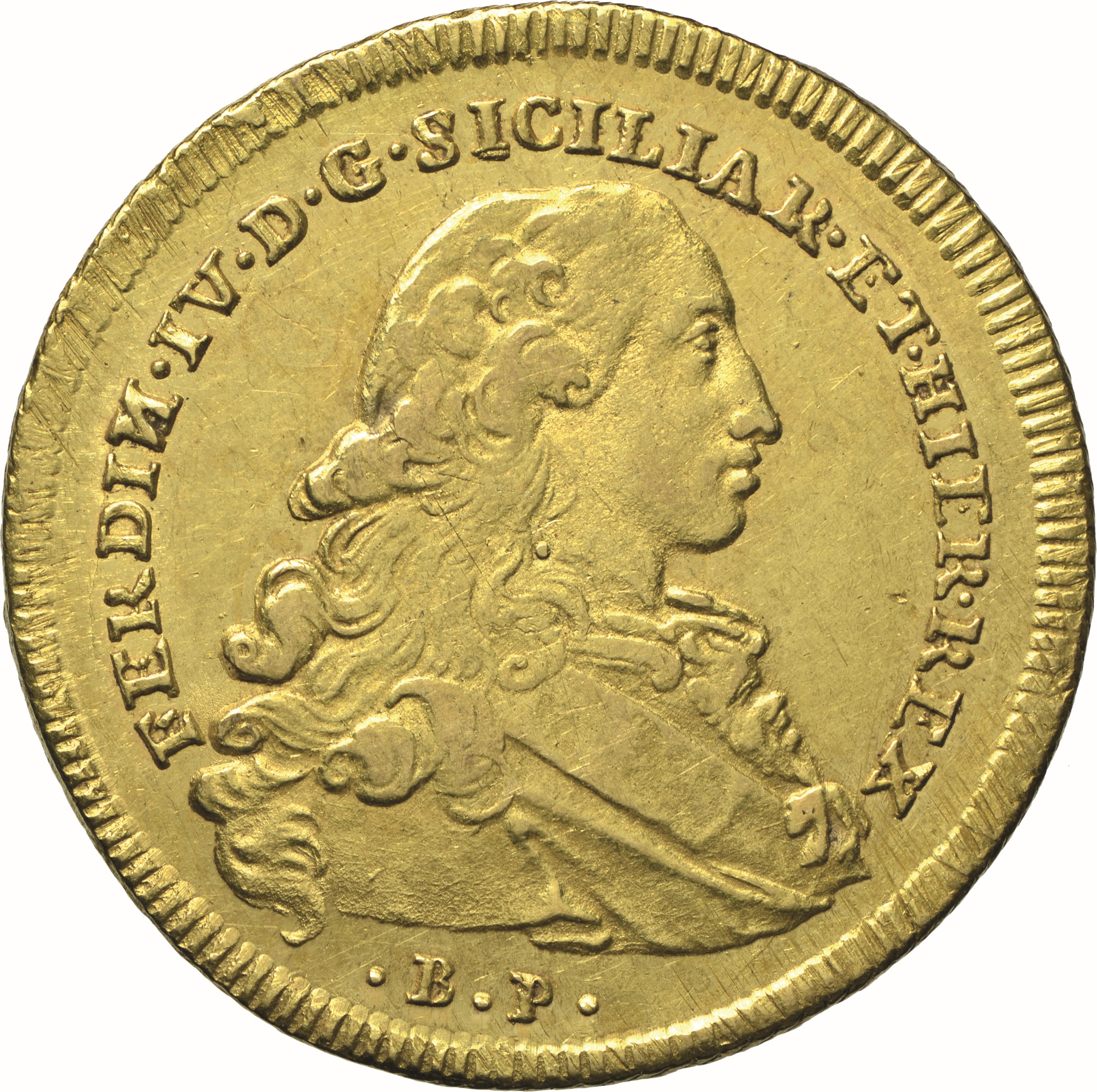 moneta - Oncia da 6 Ducati (seconda metà SECOLI/ XVIII)