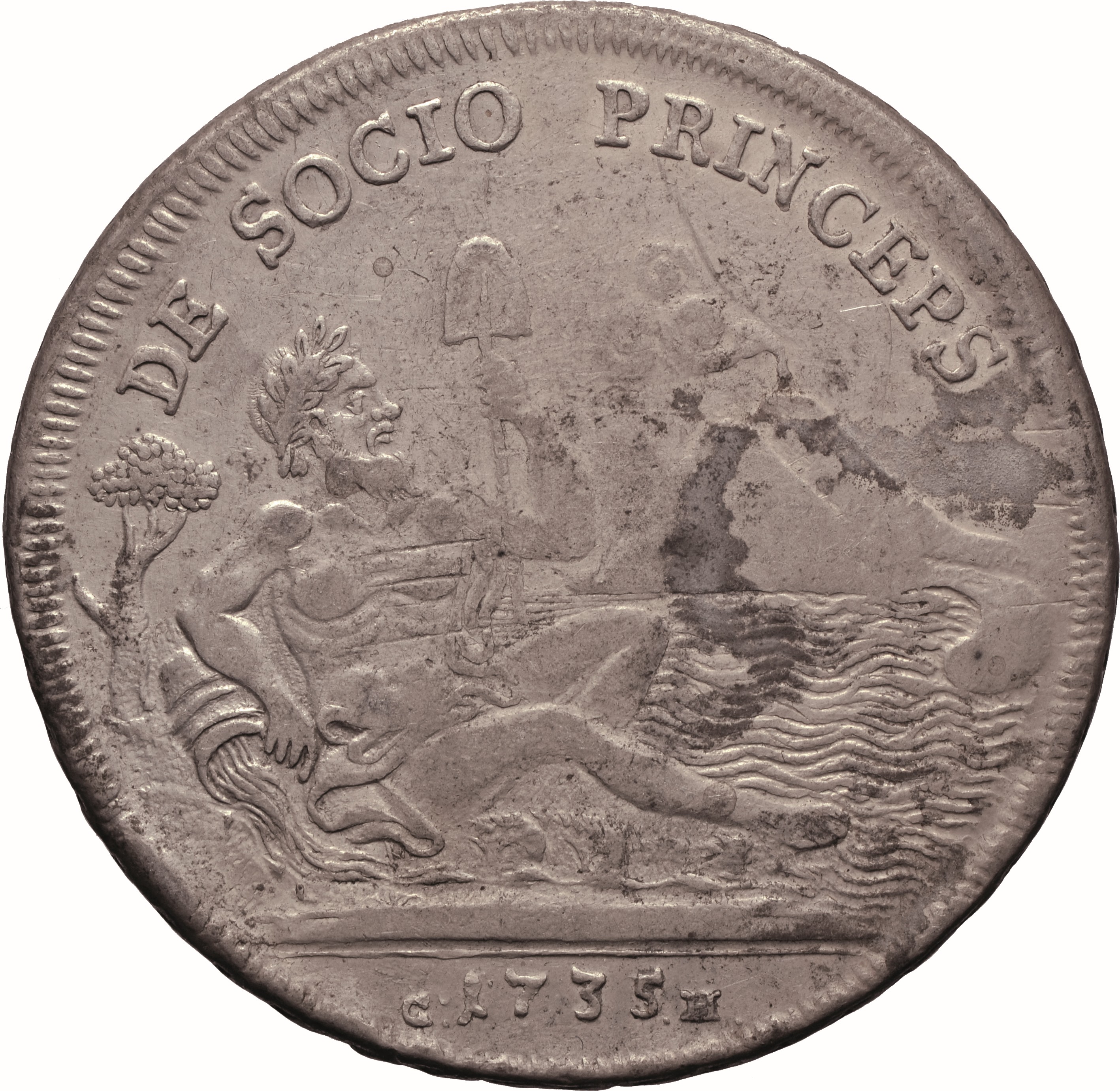 moneta - Piastra da 120 Grana (SECOLI/ XVIII)