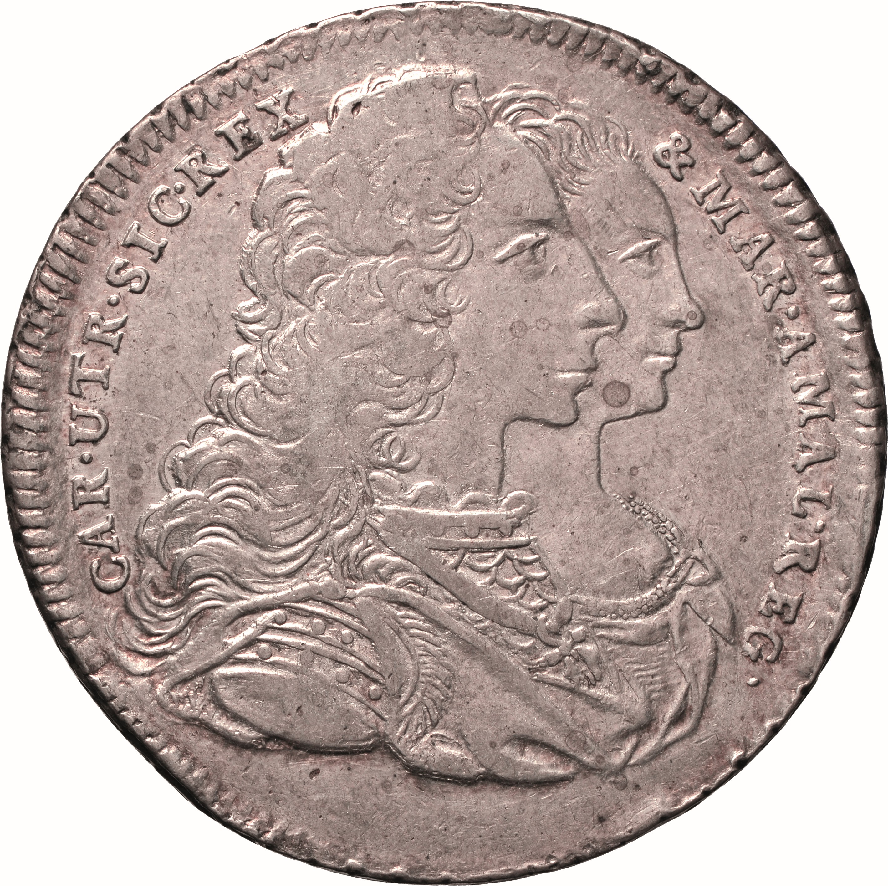 moneta - Piastra da 120 Grana (SECOLI/ XVIII)