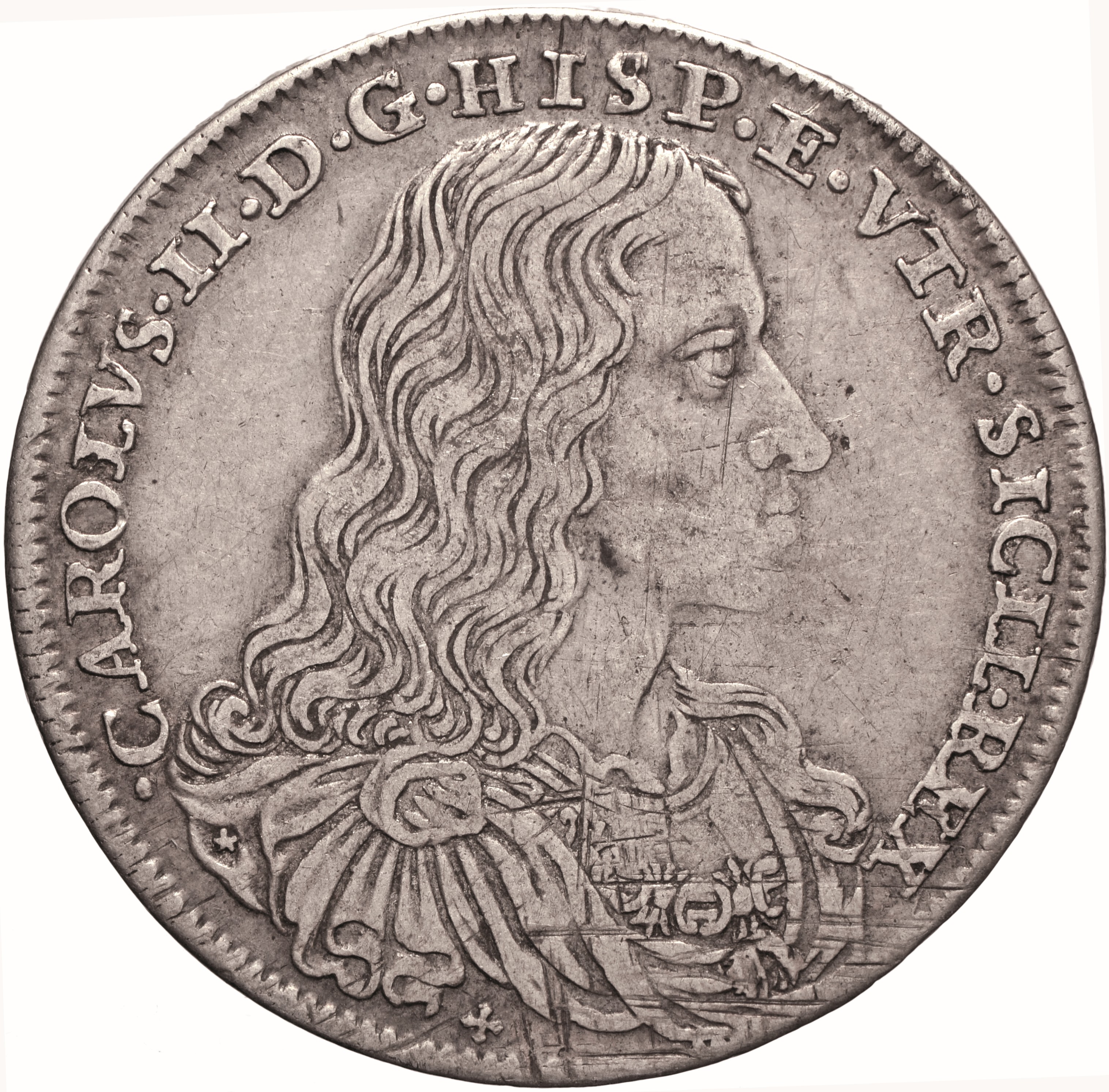 moneta - Mezzo Ducatone (SECOLI/ XVII)