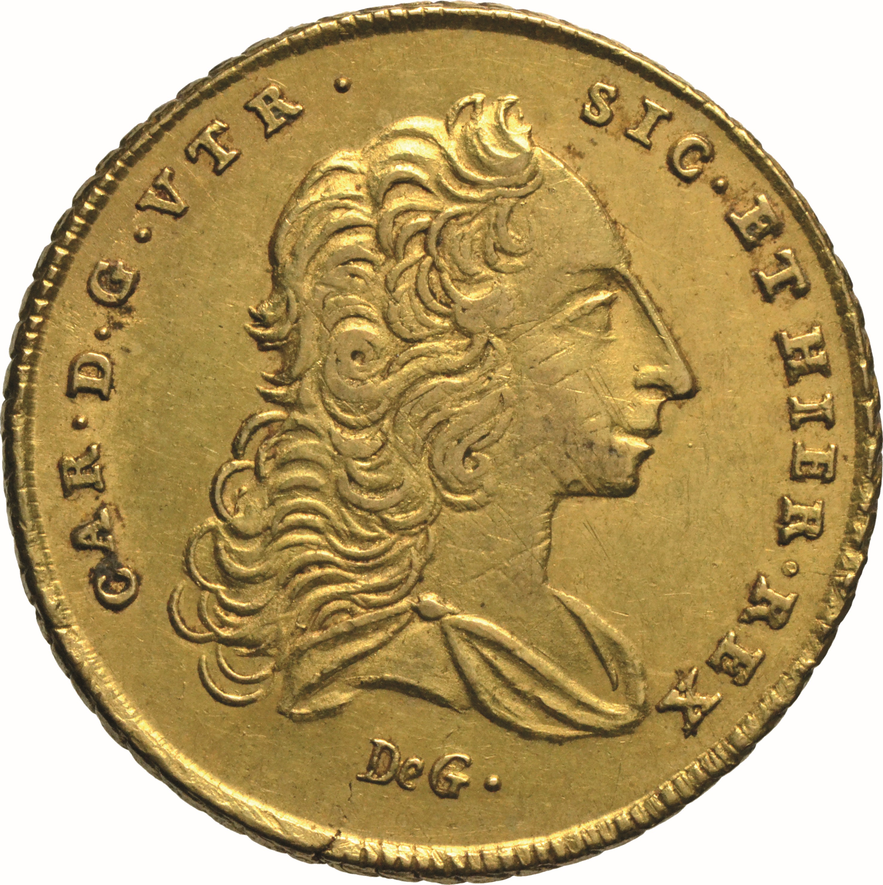 moneta - Oncia da 6 Ducati (SECOLI/ XVIII)