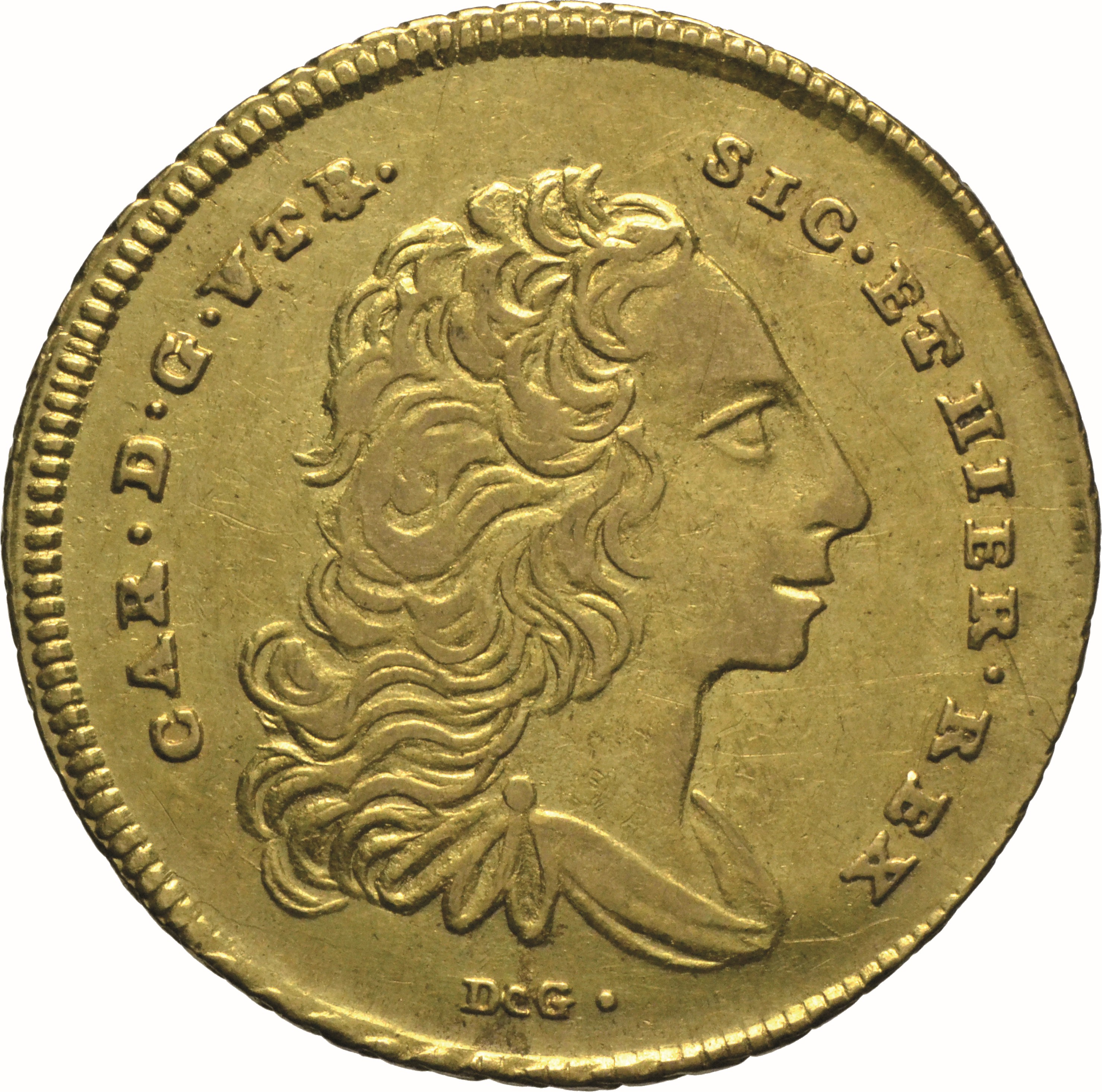 moneta - Doppia da 4 Ducati (SECOLI/ XVIII)