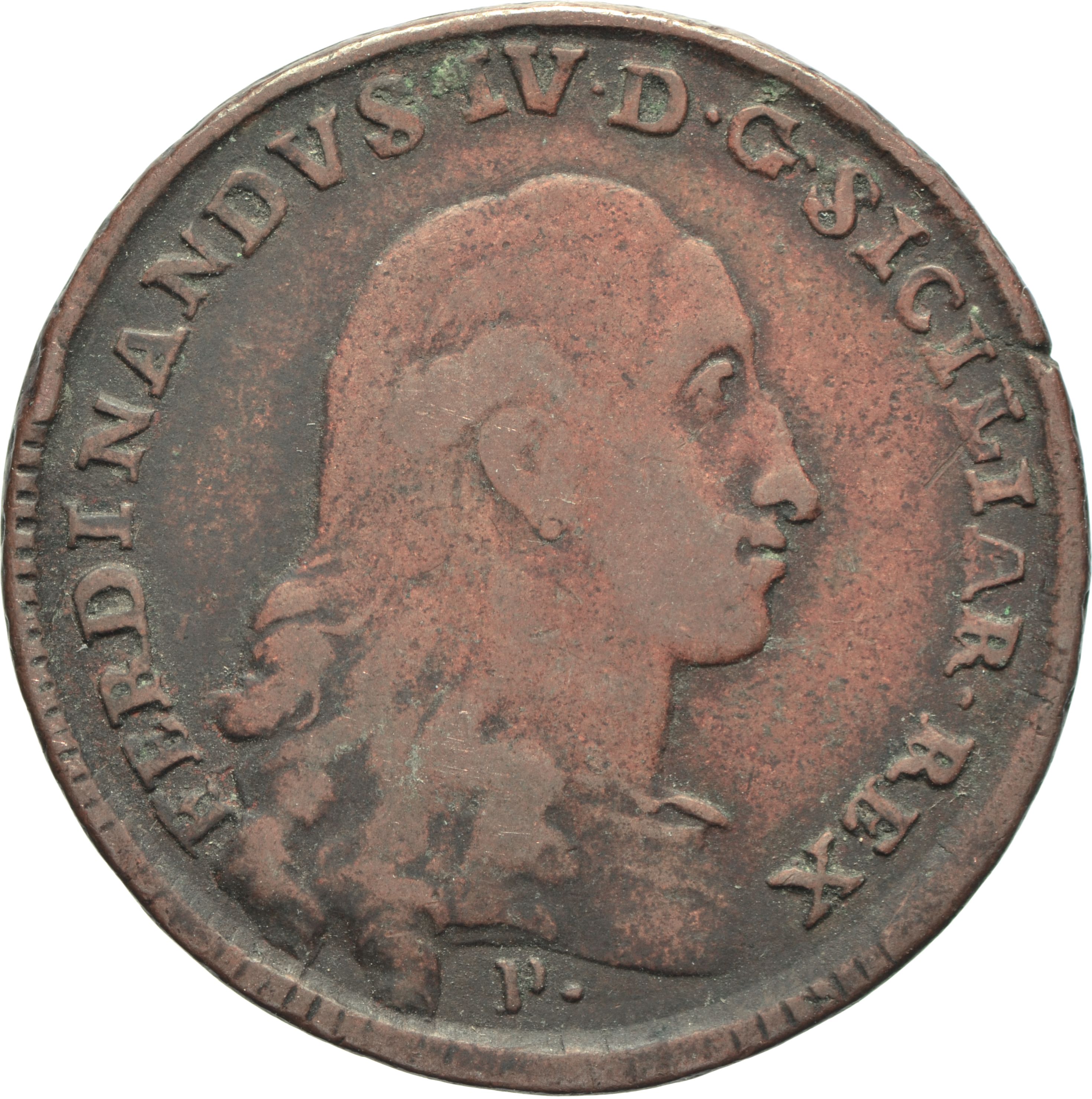 moneta - 4 Quattrini (anni novanta SECOLI/ XVIII)