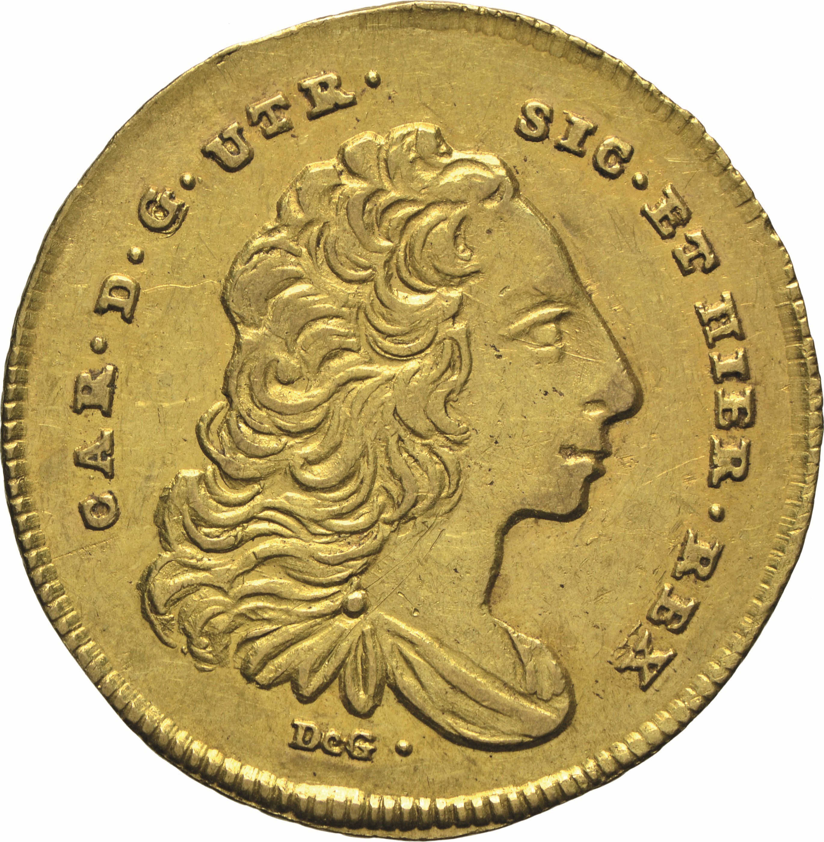 moneta - Doppia da 4 Ducati (SECOLI/ XVIII)