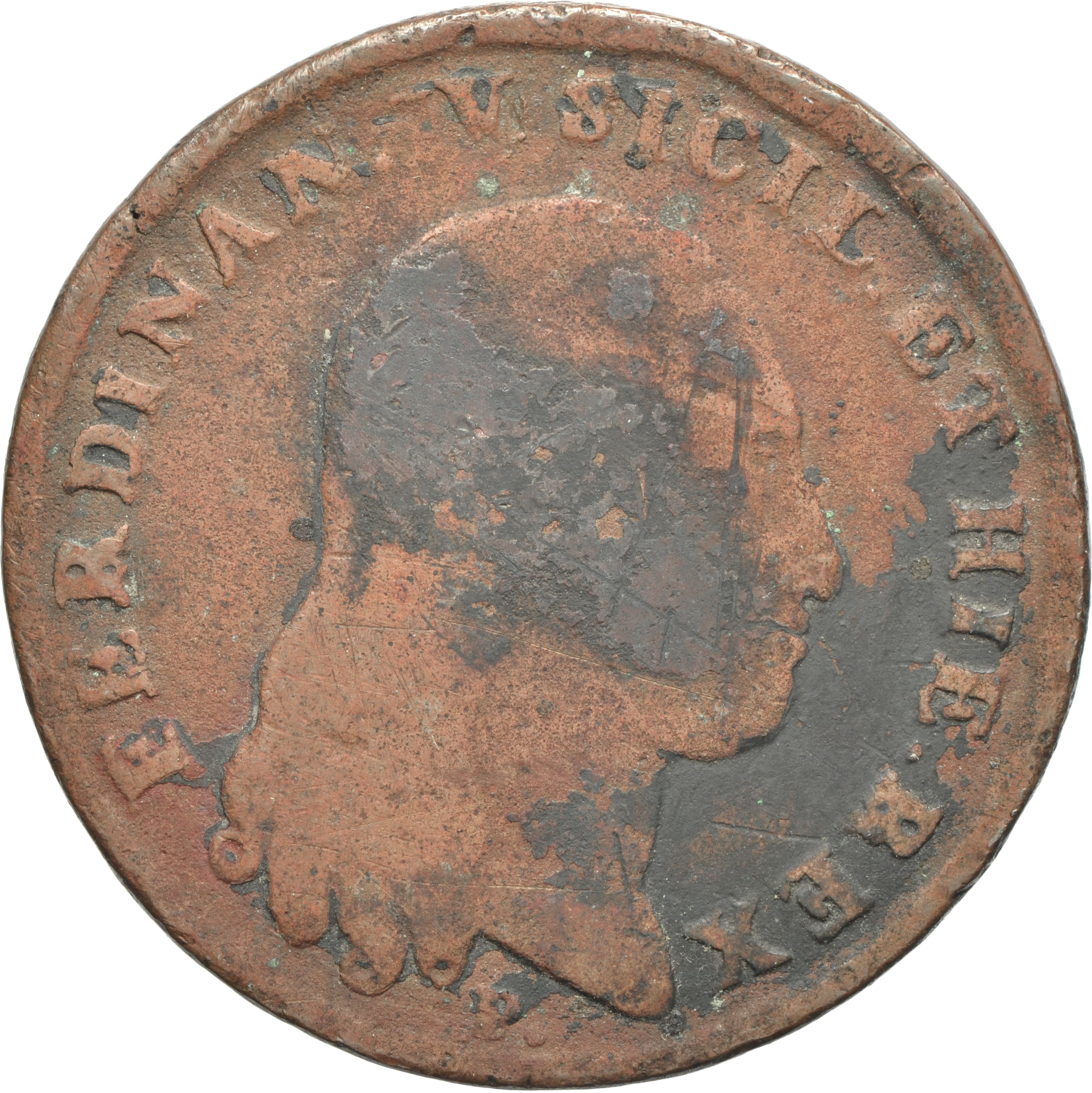 moneta - 6 Tornesi (inizio SECOLI/ XIX)