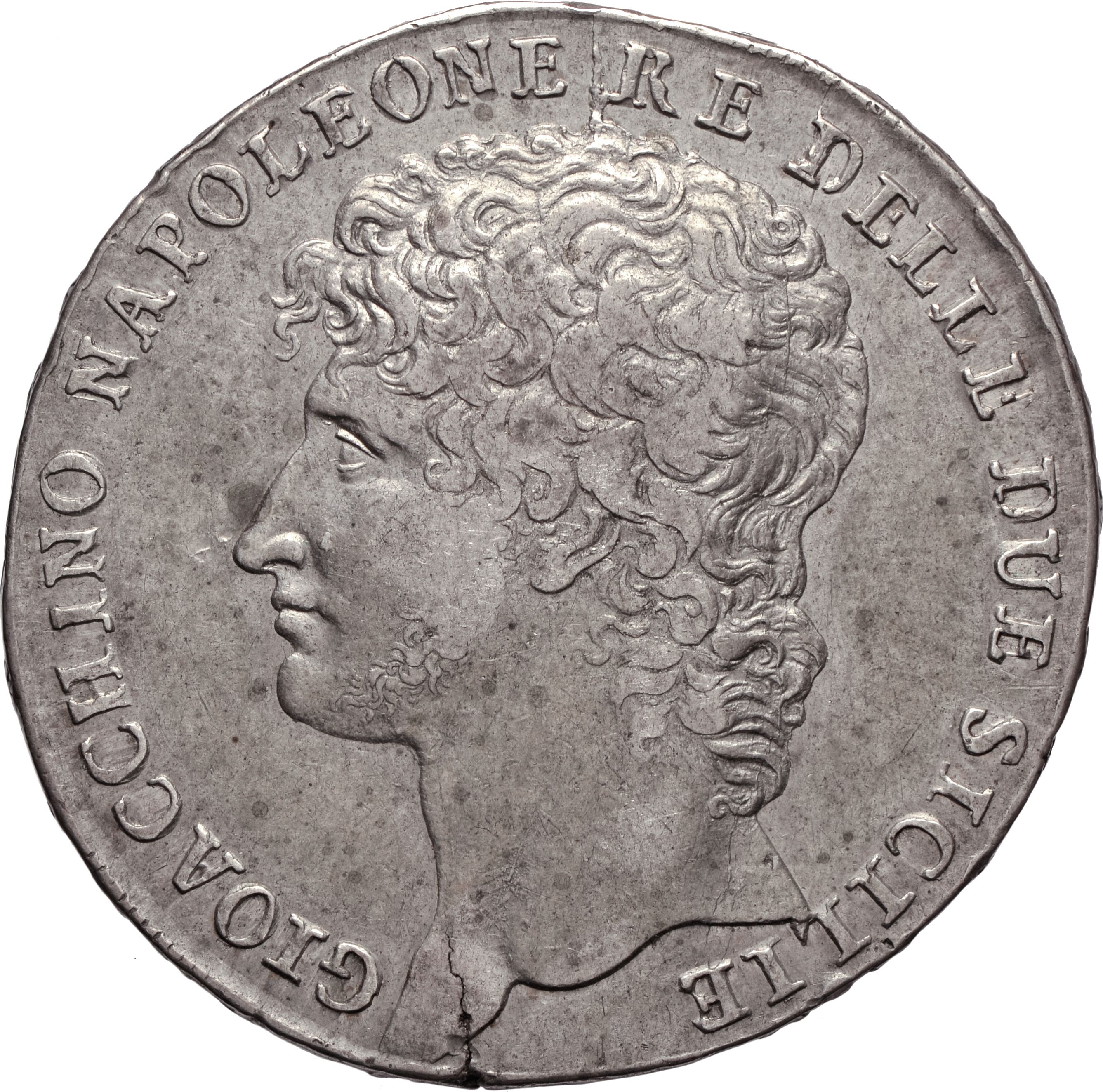 moneta - Piastra da 12 Carlini (inizio SECOLI/ XIX)