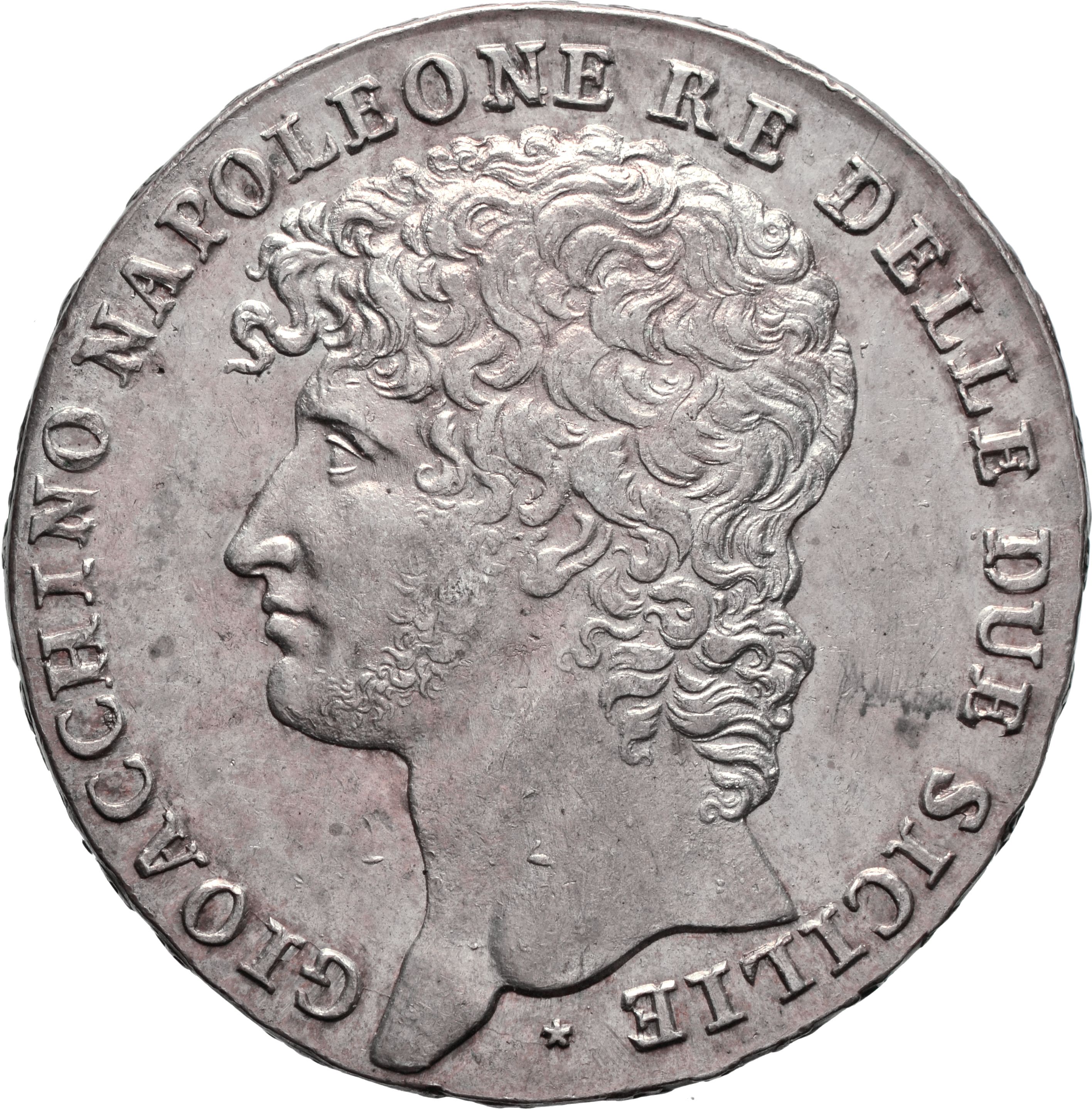 moneta - Piastra da 12 Carlini (inizio SECOLI/ XIX)