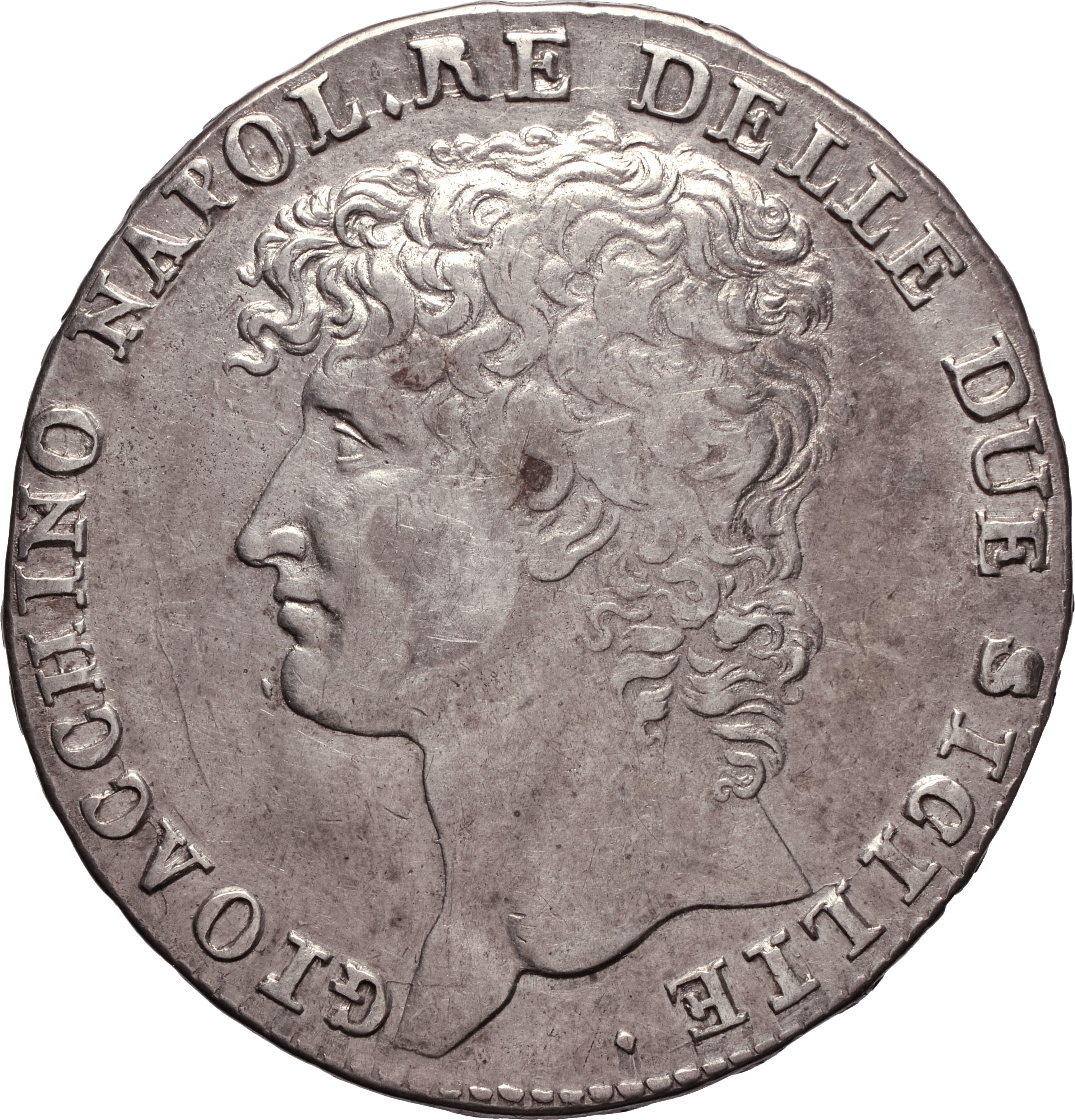 moneta - Piastra da 12 Carlini (inizio SECOLI/ XIX)