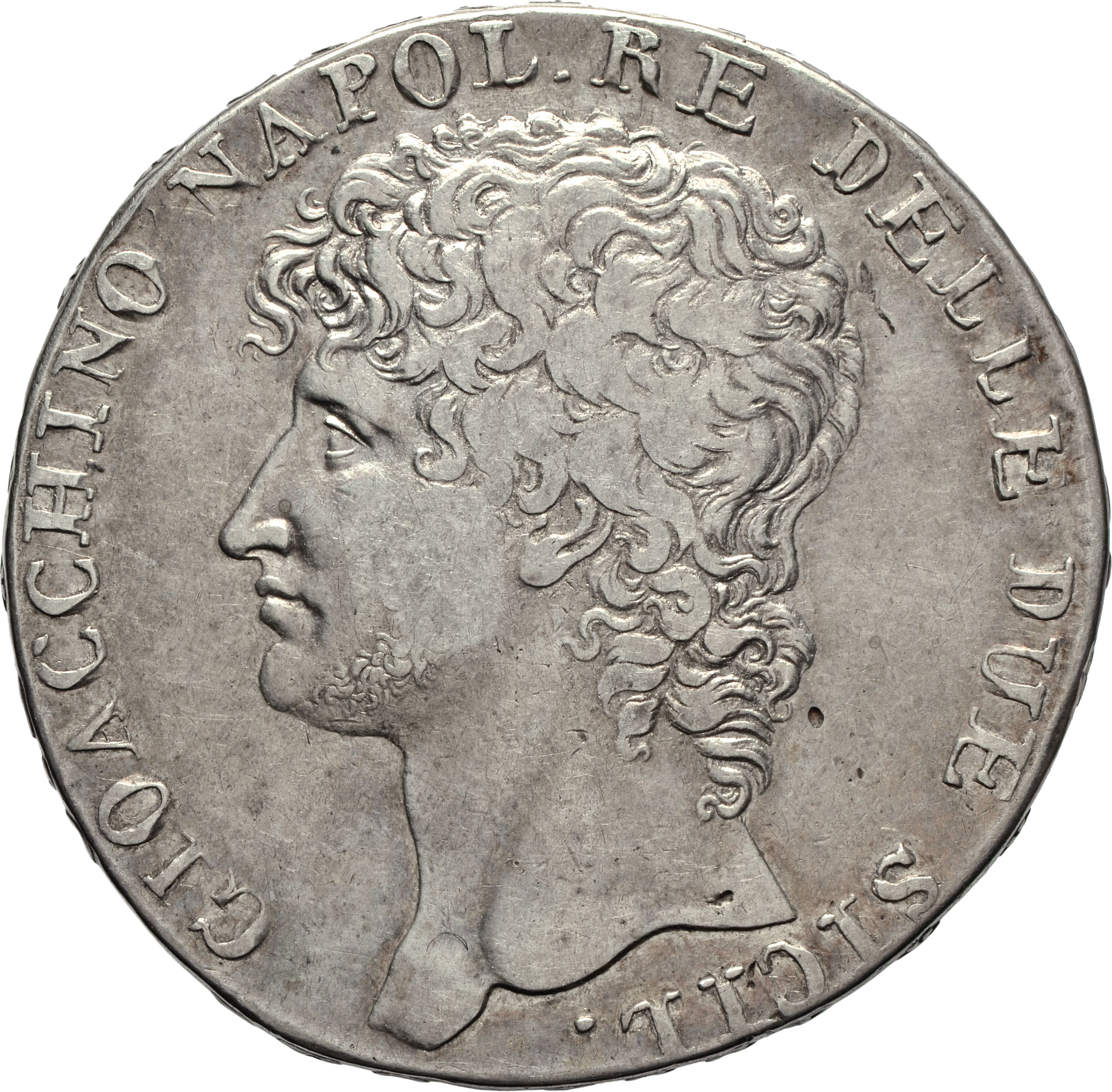 moneta - Piastra da 12 Carlini (inizio SECOLI/ XIX)